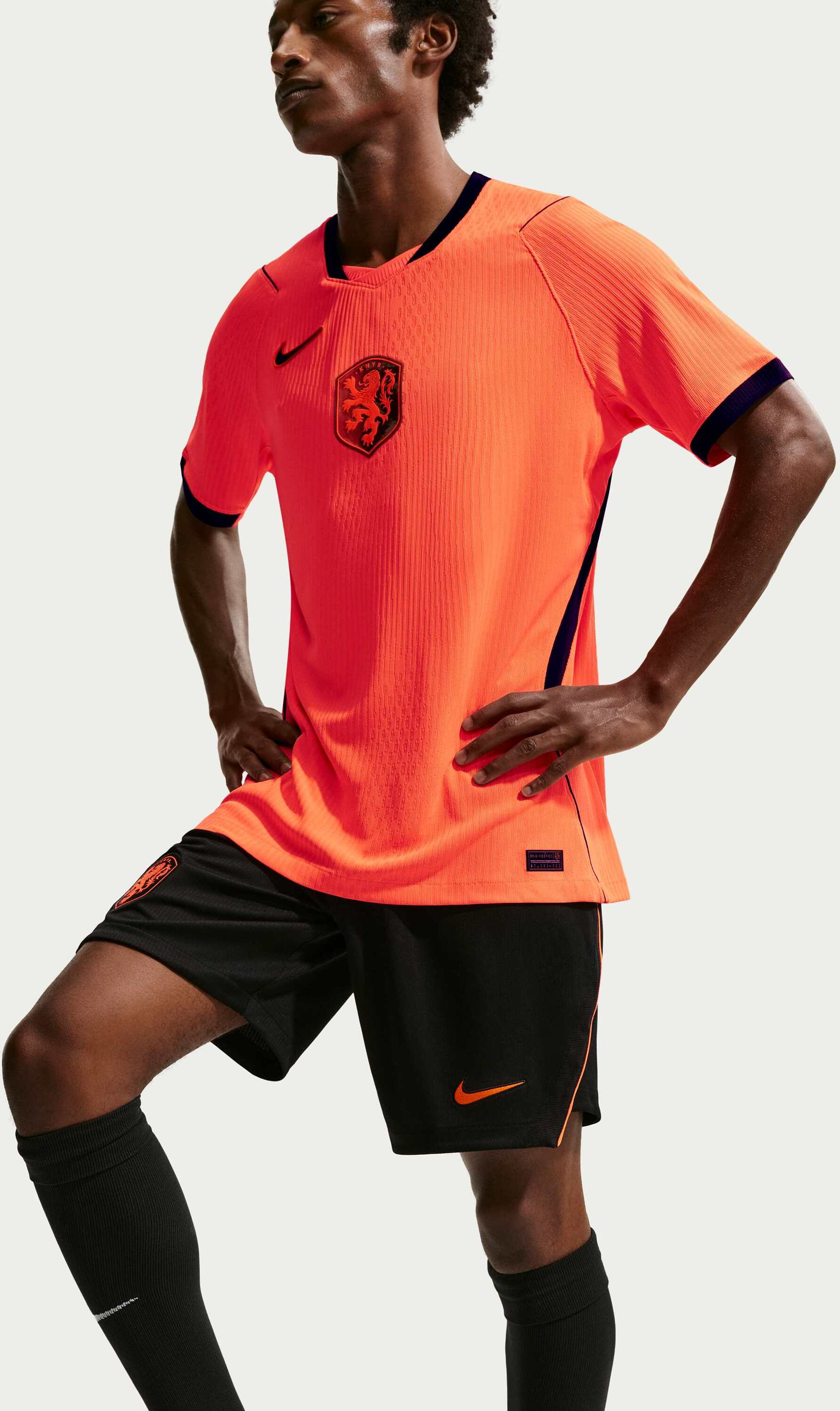 NIKE, Men's Dri-fit Football Replica Shorts Netherlands 2026 Stadium Home