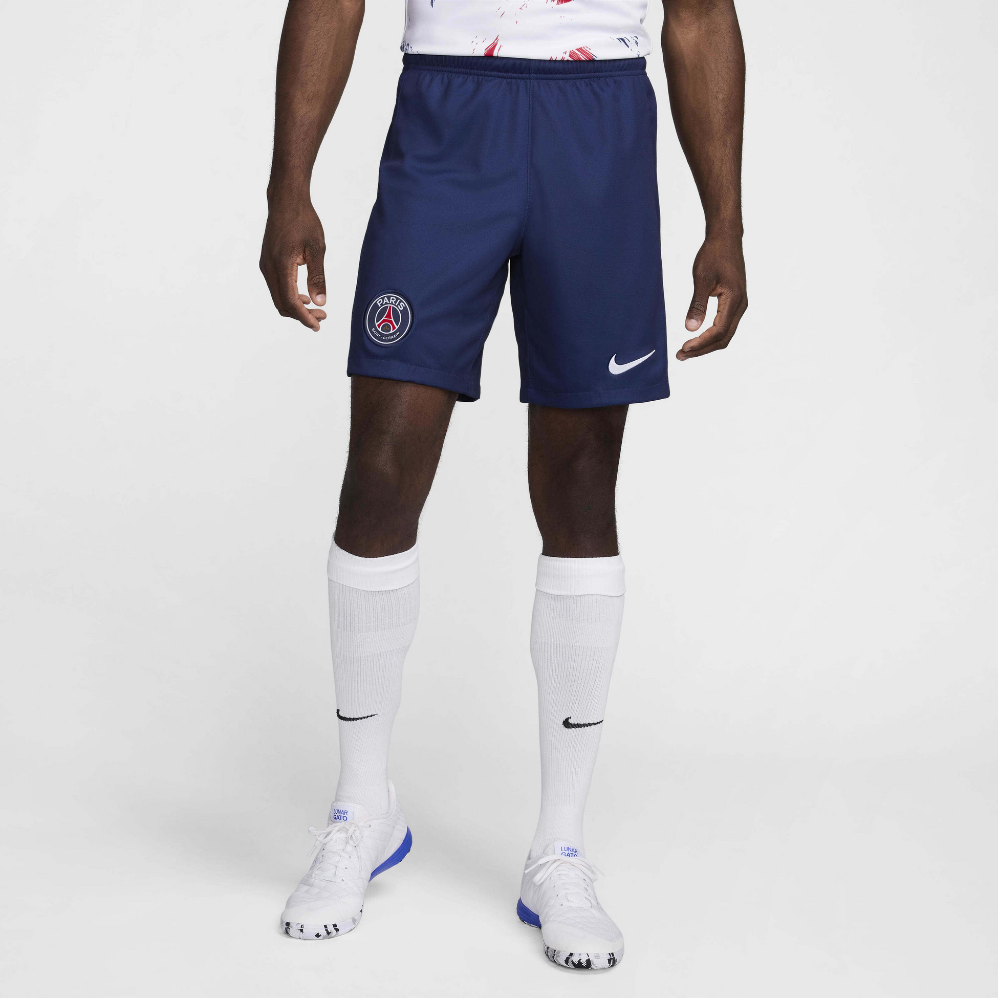 NIKE, Men's Dri-fit Football Replica Shorts Paris Saint-germain 2024/25 Stadium Home