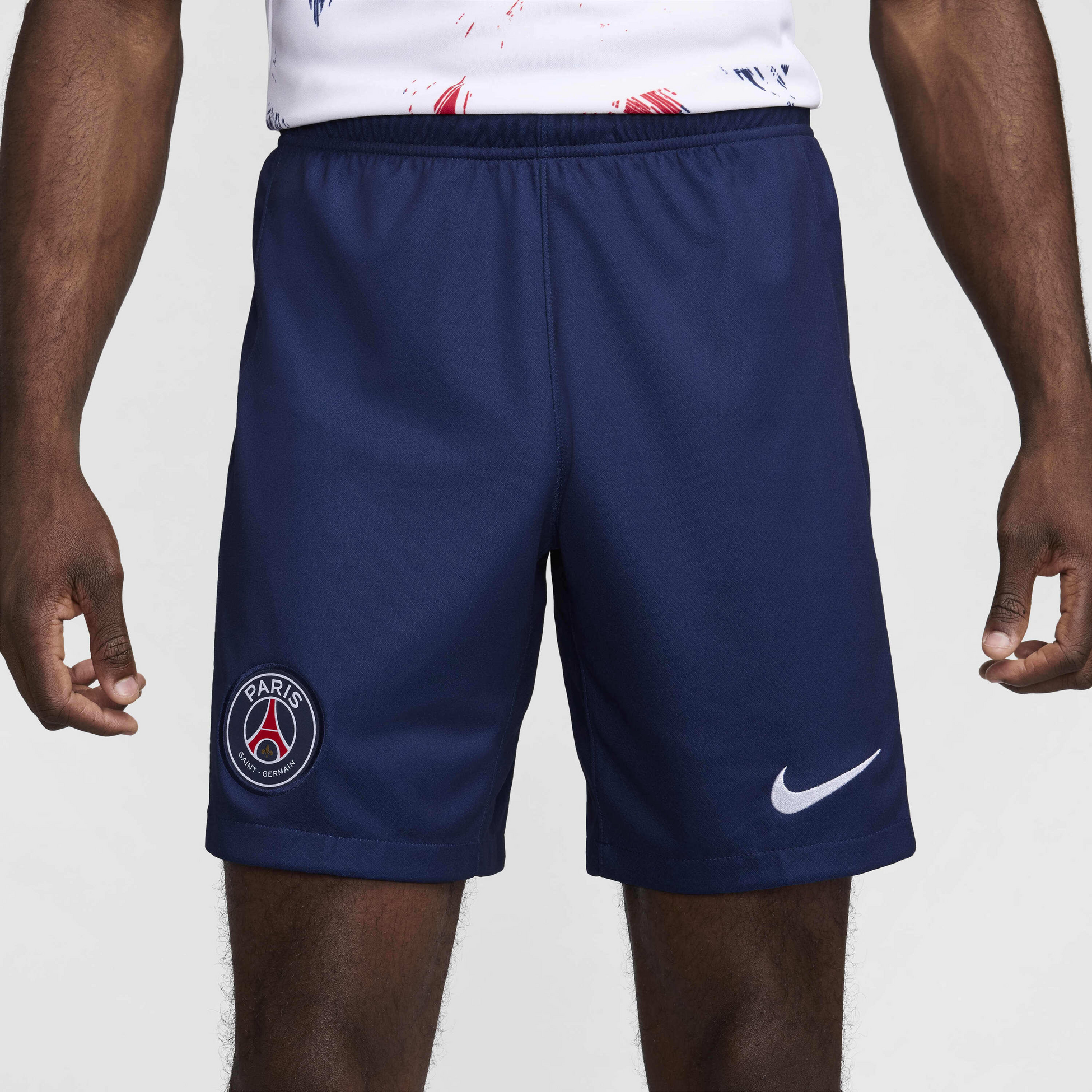 NIKE, Men's Dri-fit Football Replica Shorts Paris Saint-germain 2024/25 Stadium Home