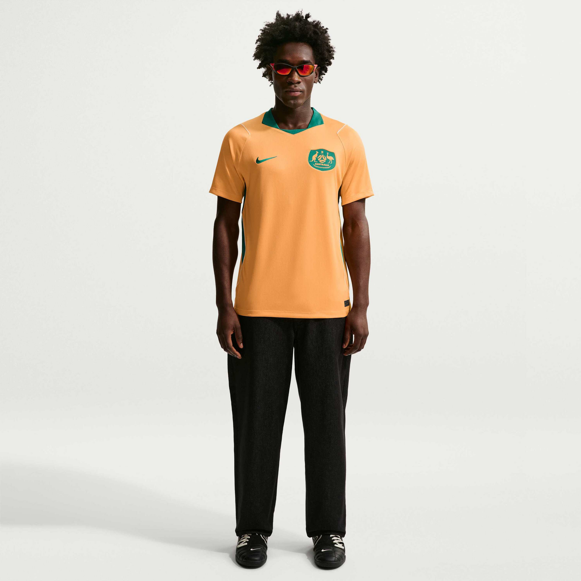 NIKE, Men's Dri-fit Football Shirt Australia 2026 Stadium Home