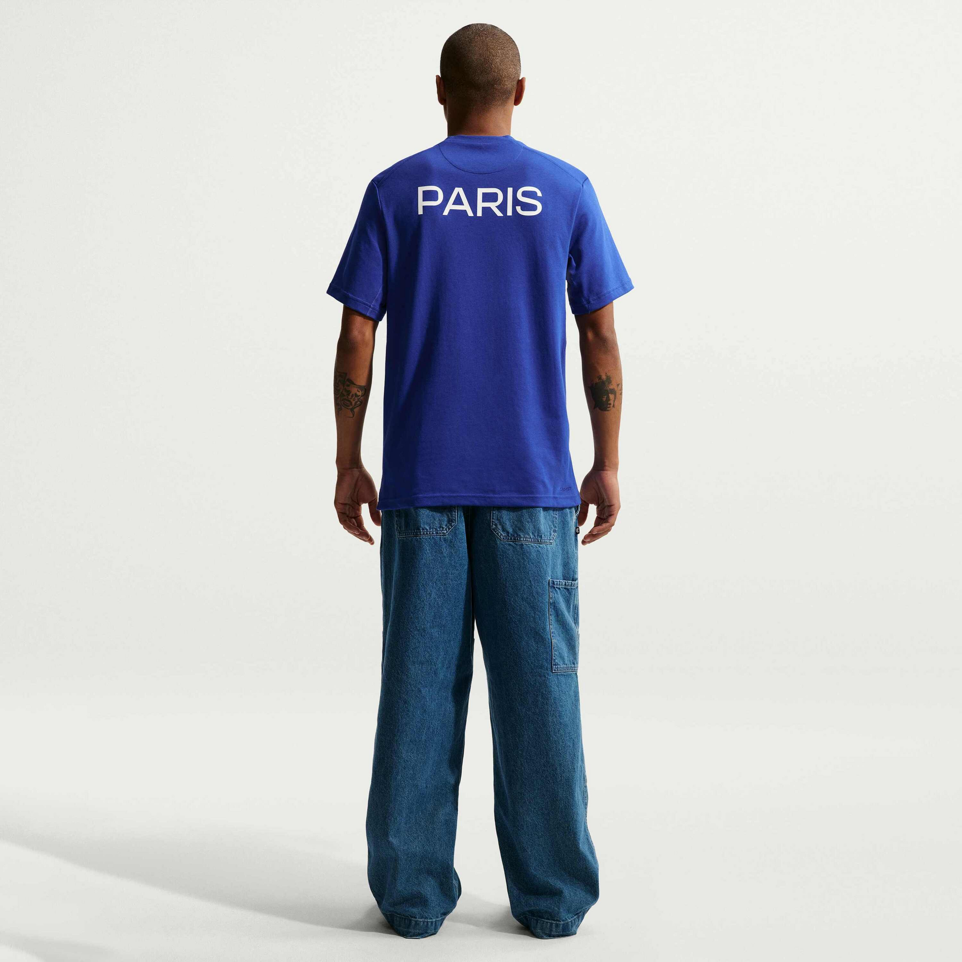 NIKE, Men's Dri-fit Football T-shirt Paris Saint-germain Primary