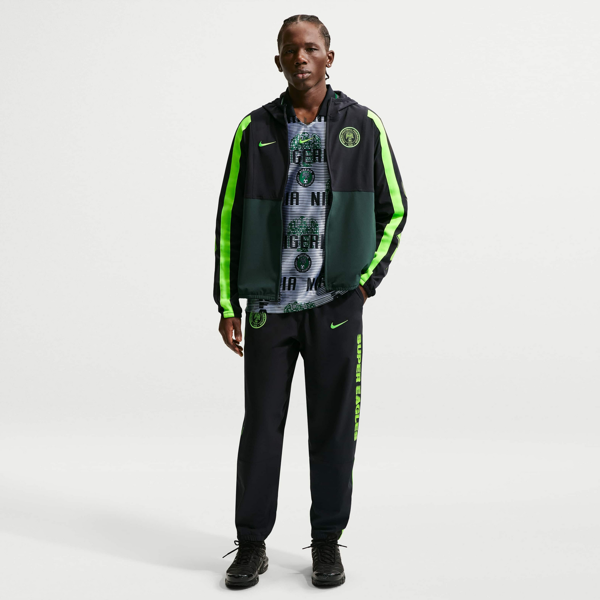 NIKE, Men's Dri-fit Football Woven Pants Nigeria Energy