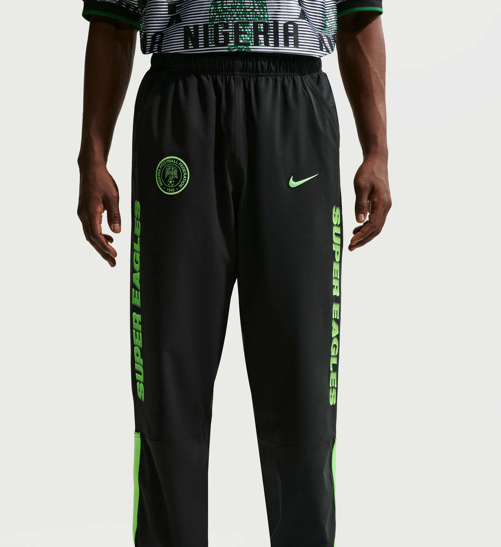 NIKE, Men's Dri-fit Football Woven Pants Nigeria Energy