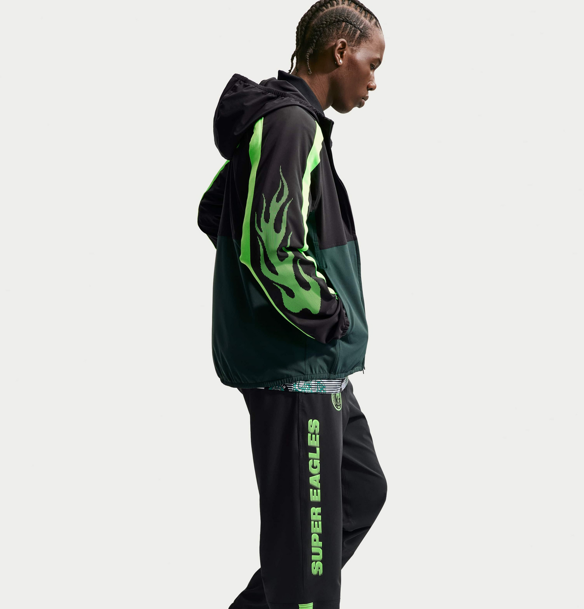 NIKE, Men's Dri-fit Football Woven Pants Nigeria Energy