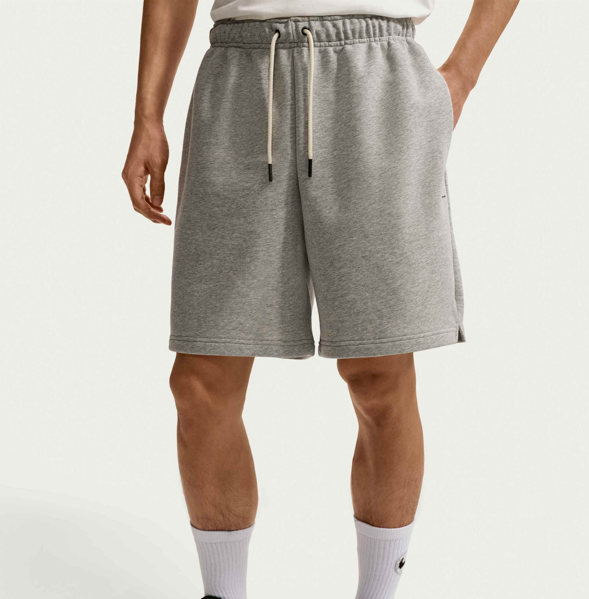 NIKE, Men's Dri-fit French Terry Fleece 20.5cm (approx.) Basketball Shorts Standard Issue