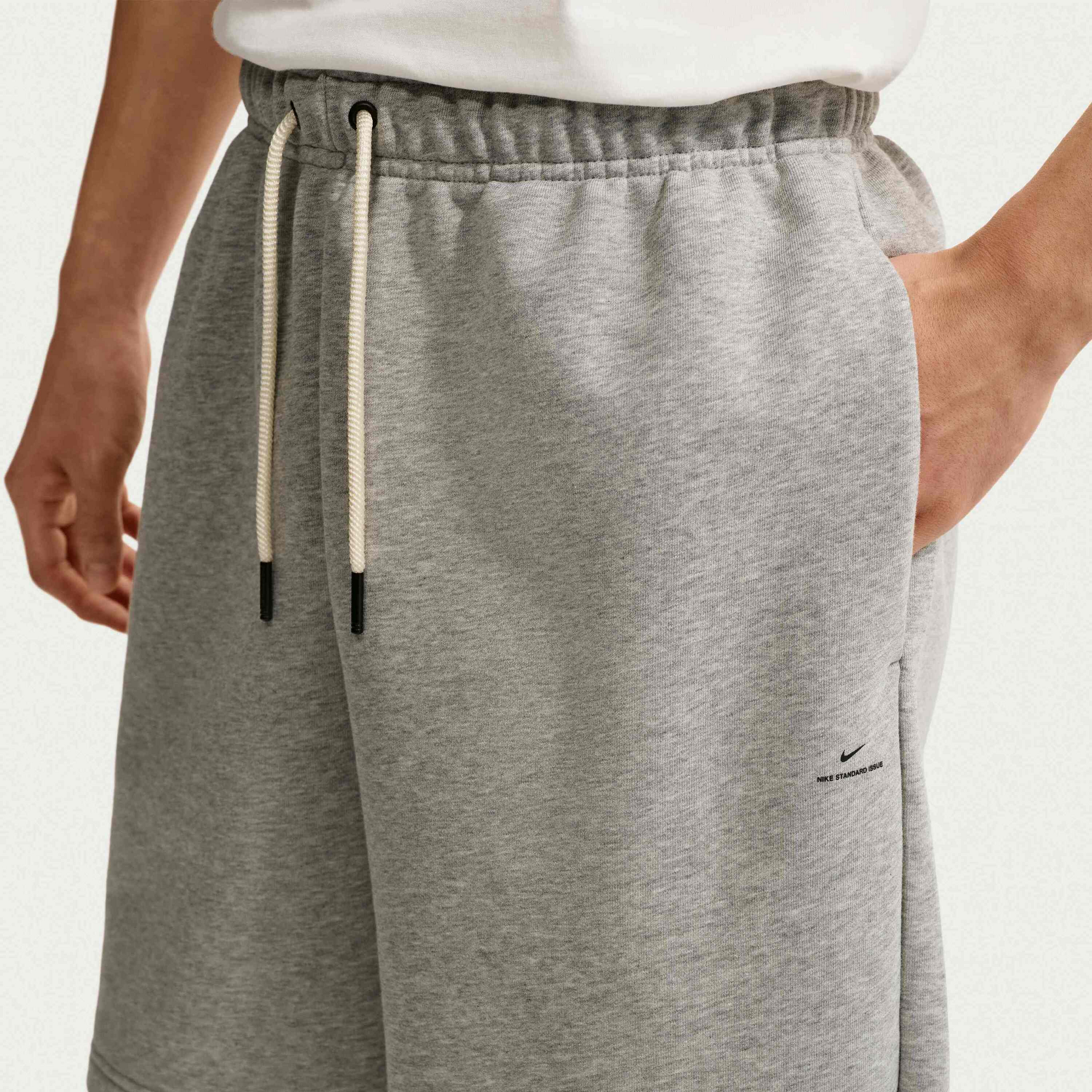 NIKE, Men's Dri-fit French Terry Fleece 20.5cm (approx.) Basketball Shorts Standard Issue