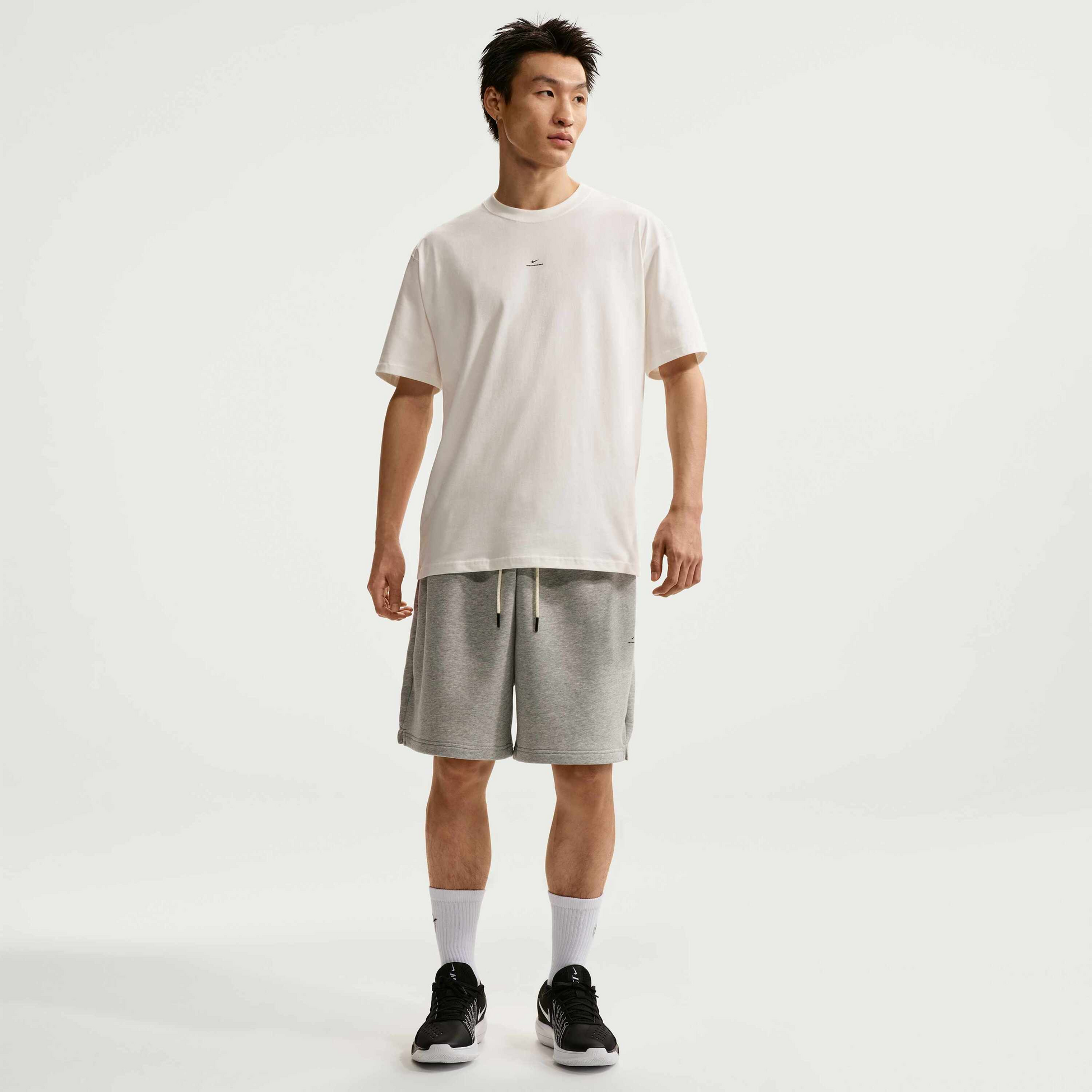NIKE, Men's Dri-fit French Terry Fleece 20.5cm (approx.) Basketball Shorts Standard Issue
