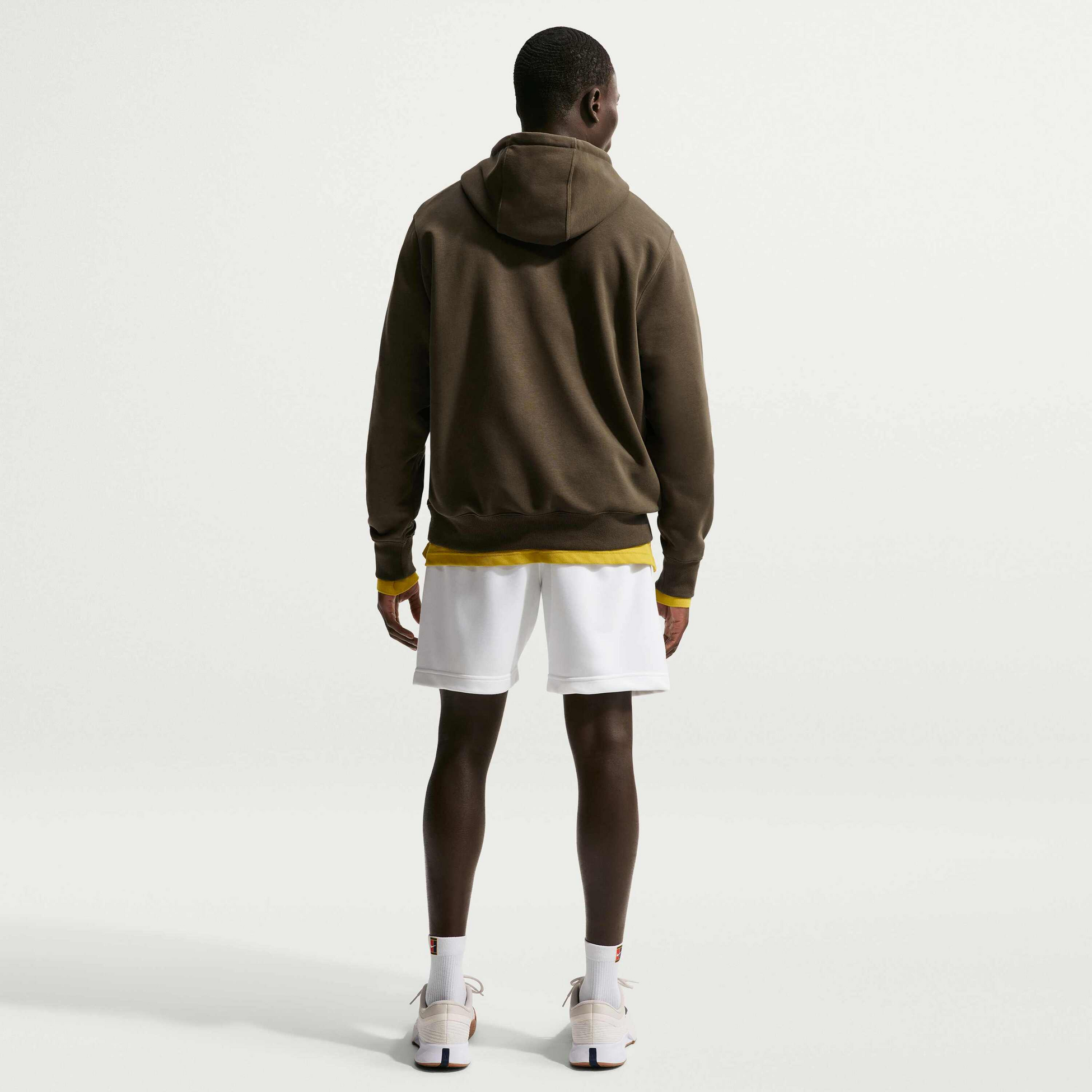 NIKE, Men's Dri-fit French Terry Tennis Pullover Hoodie Nikecourt Heritage