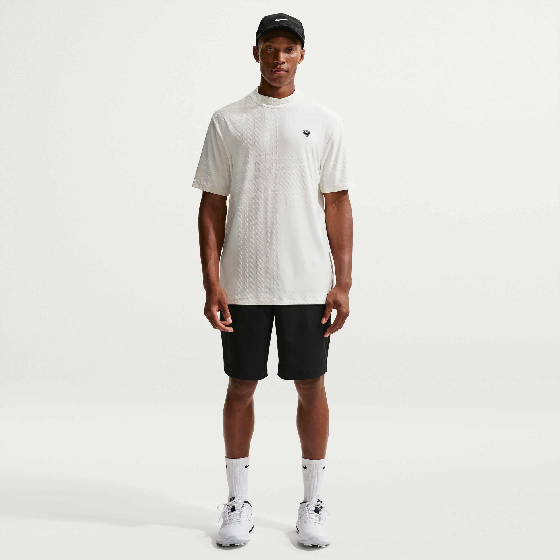 NIKE, Men's Dri-fit Golf Top Tartan