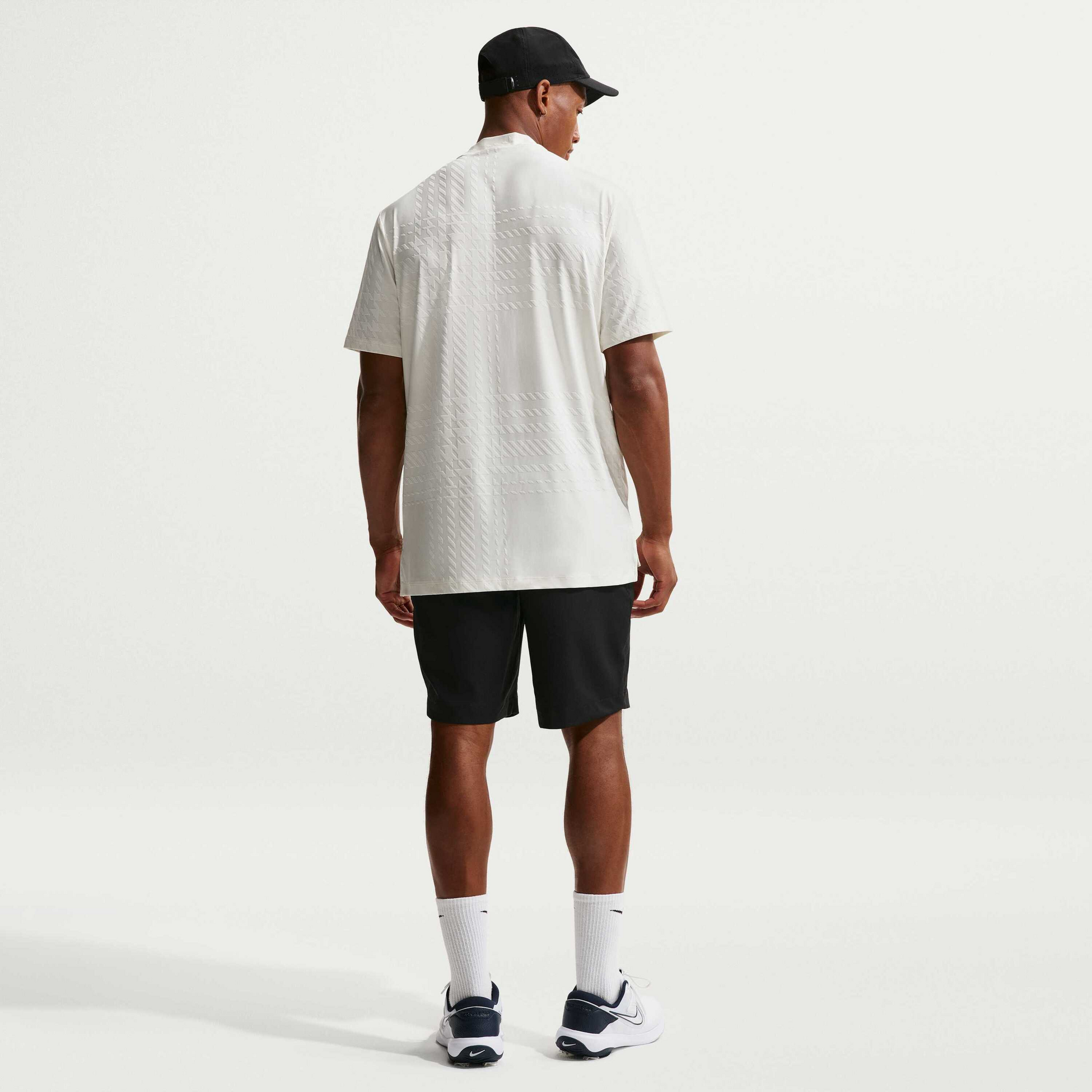 NIKE, Men's Dri-fit Golf Top Tartan