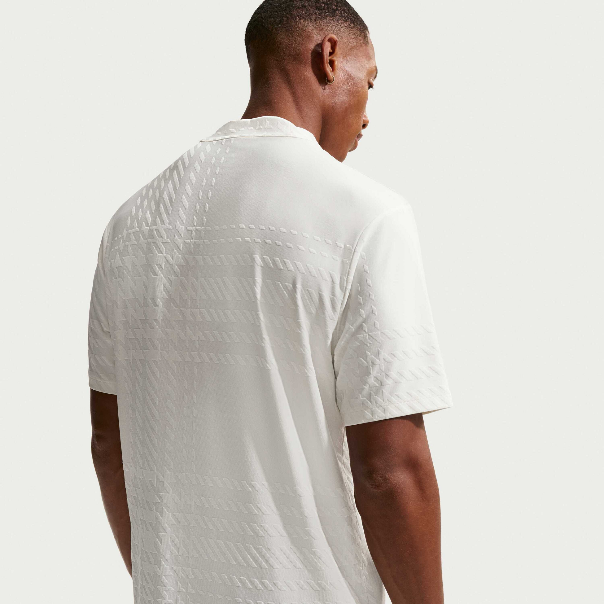 NIKE, Men's Dri-fit Golf Top Tartan