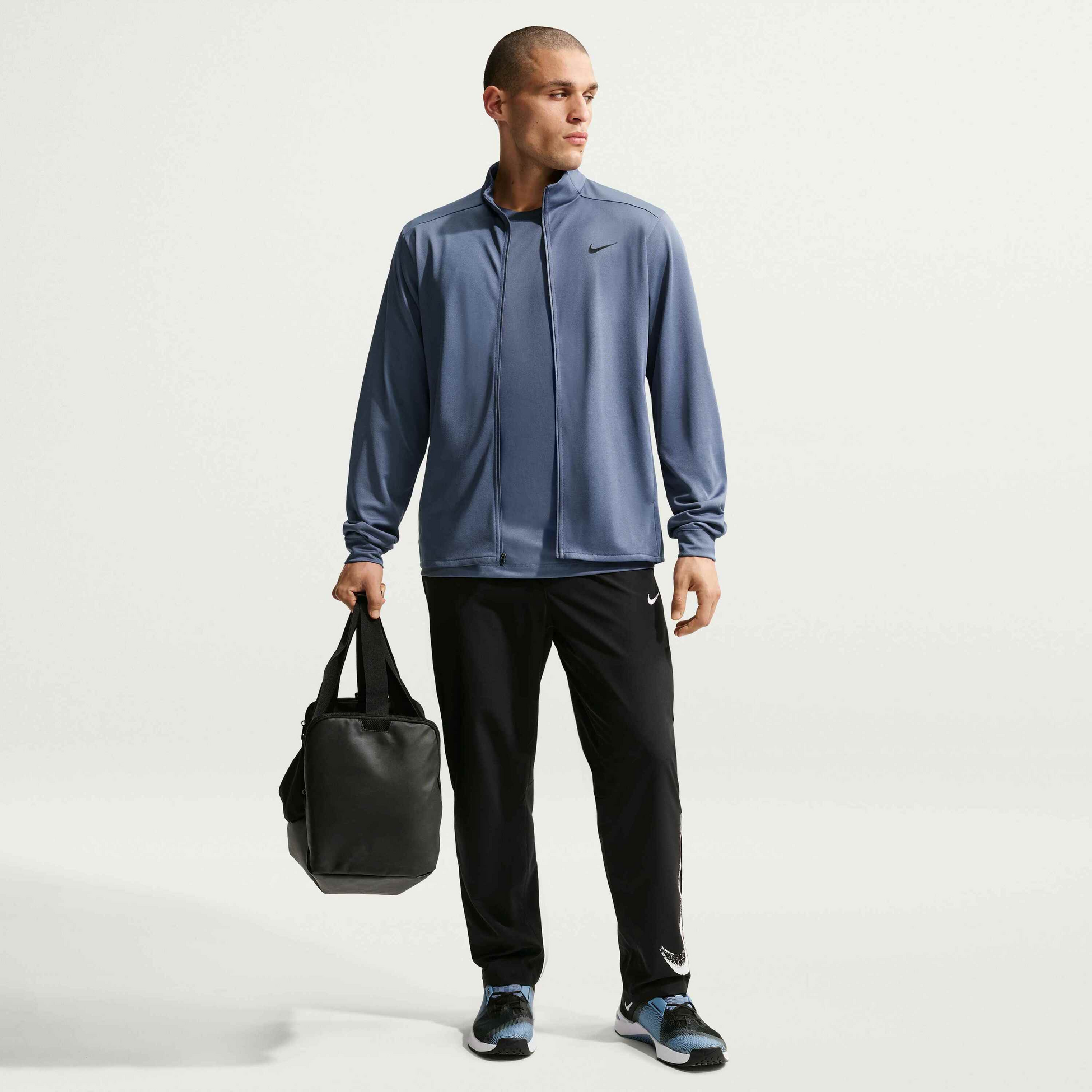 NIKE, Men's Dri-fit Knit Versatile Jacket Totality