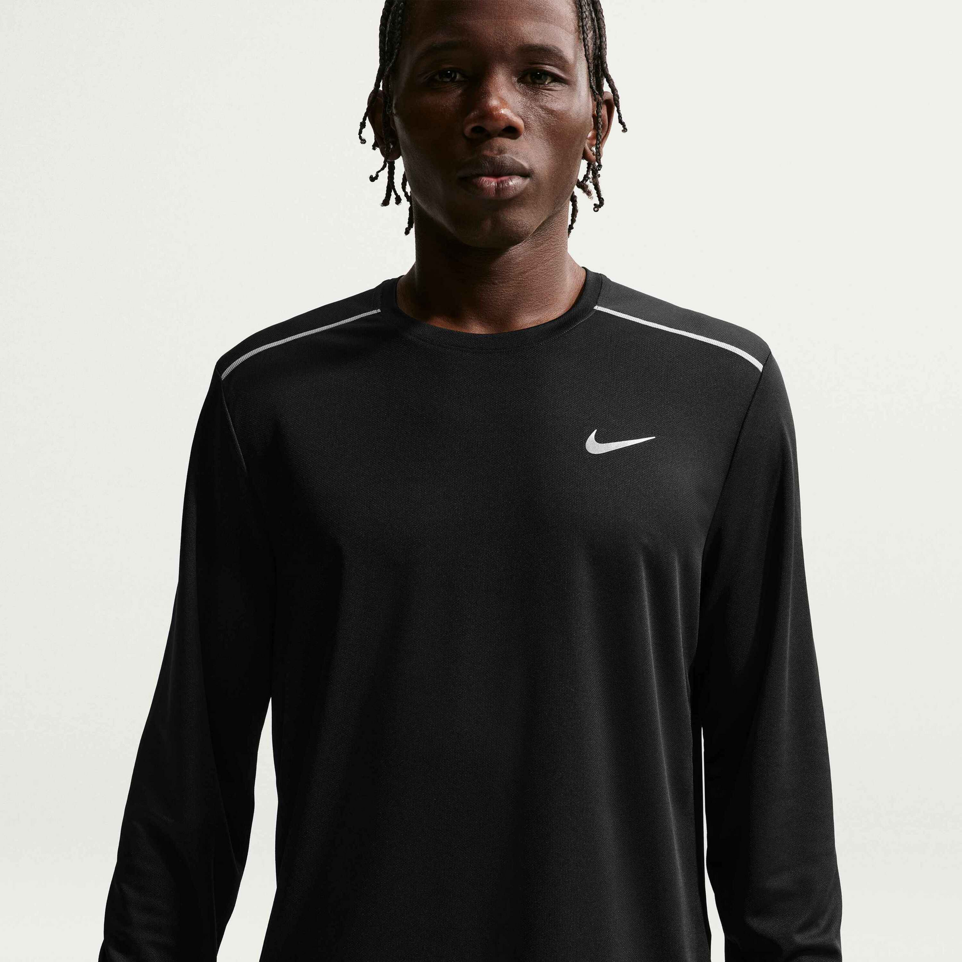 NIKE, Men's Dri-fit Long-sleeve Running Top Miler