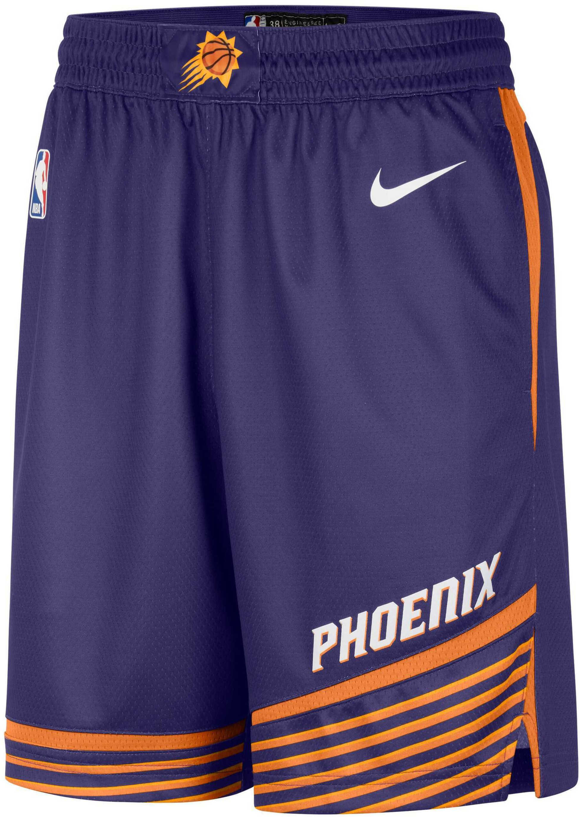 NIKE, Men's Dri-fit Nba Swingman Shorts Phoenix Suns Icon Edition