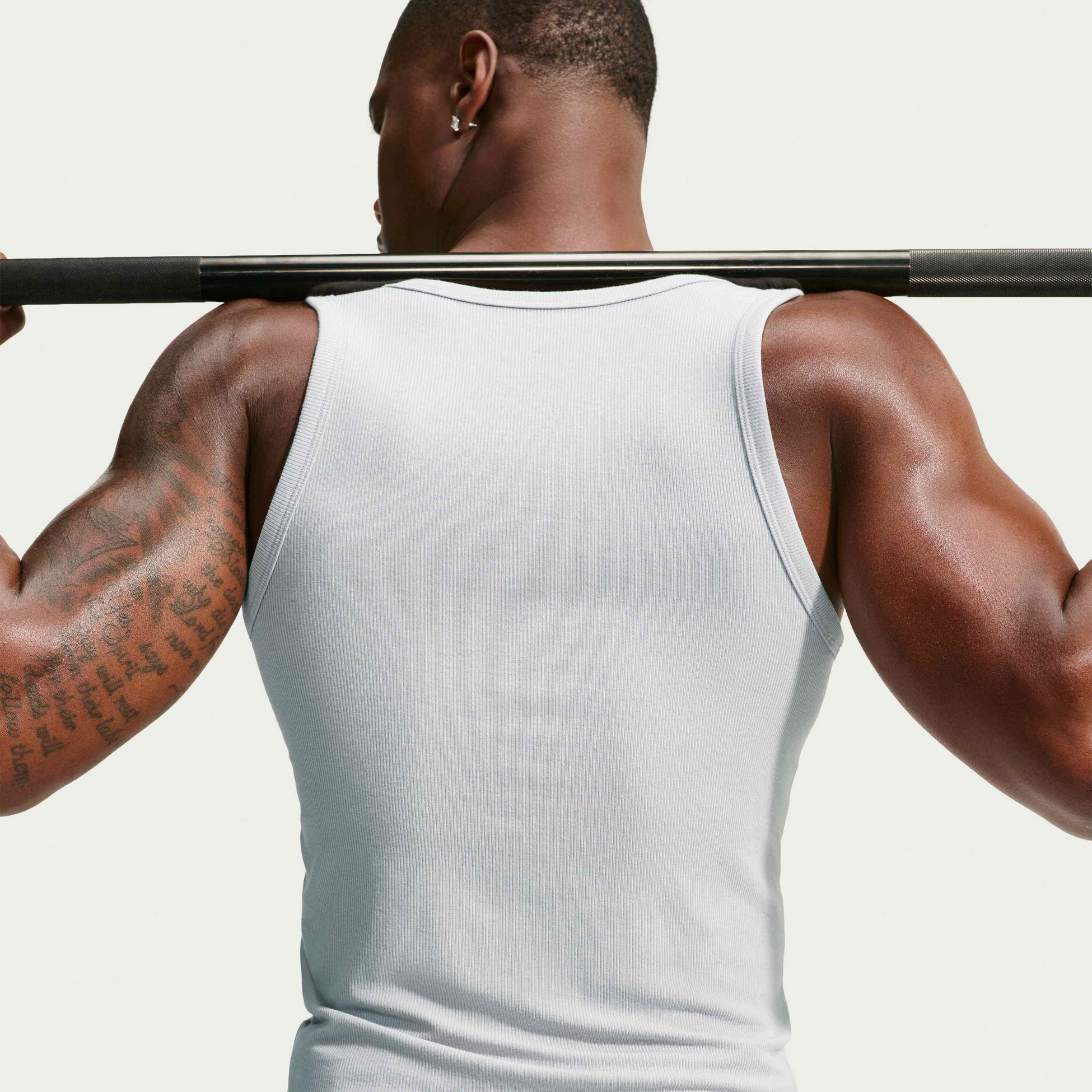 NIKE, Men's Dri-fit Ribbed Tank Top N.a.c.