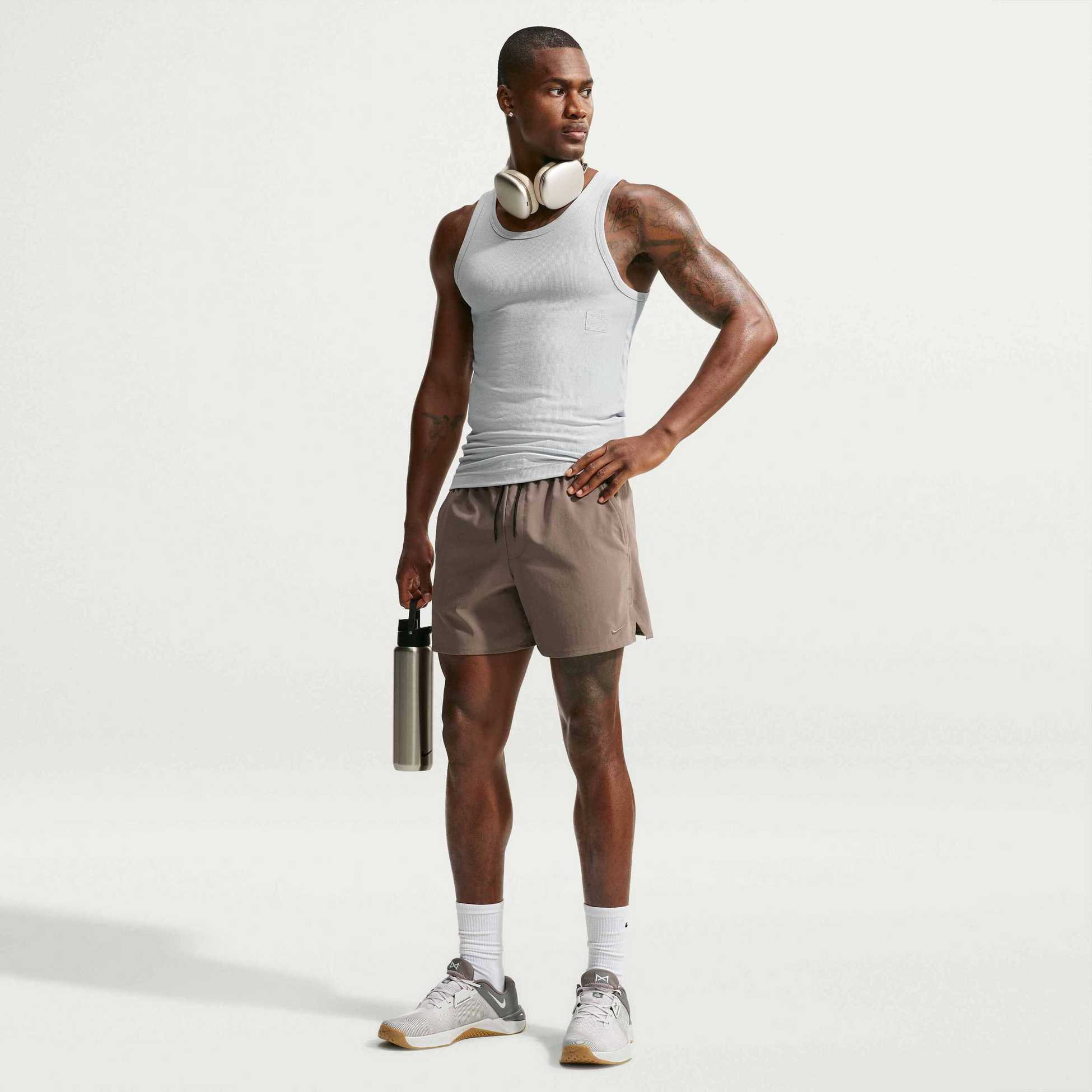 NIKE, Men's Dri-fit Ribbed Tank Top N.a.c.