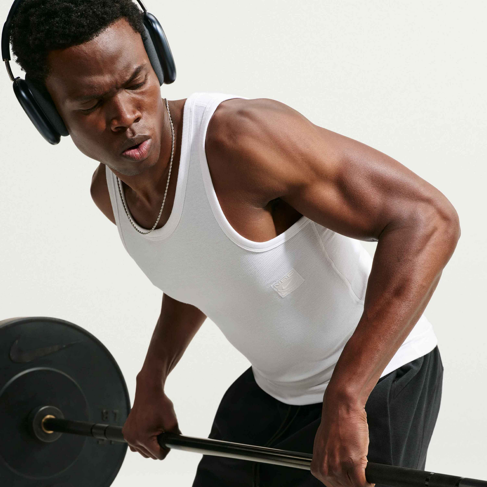 NIKE, Men's Dri-fit Ribbed Tank Top N.a.c.