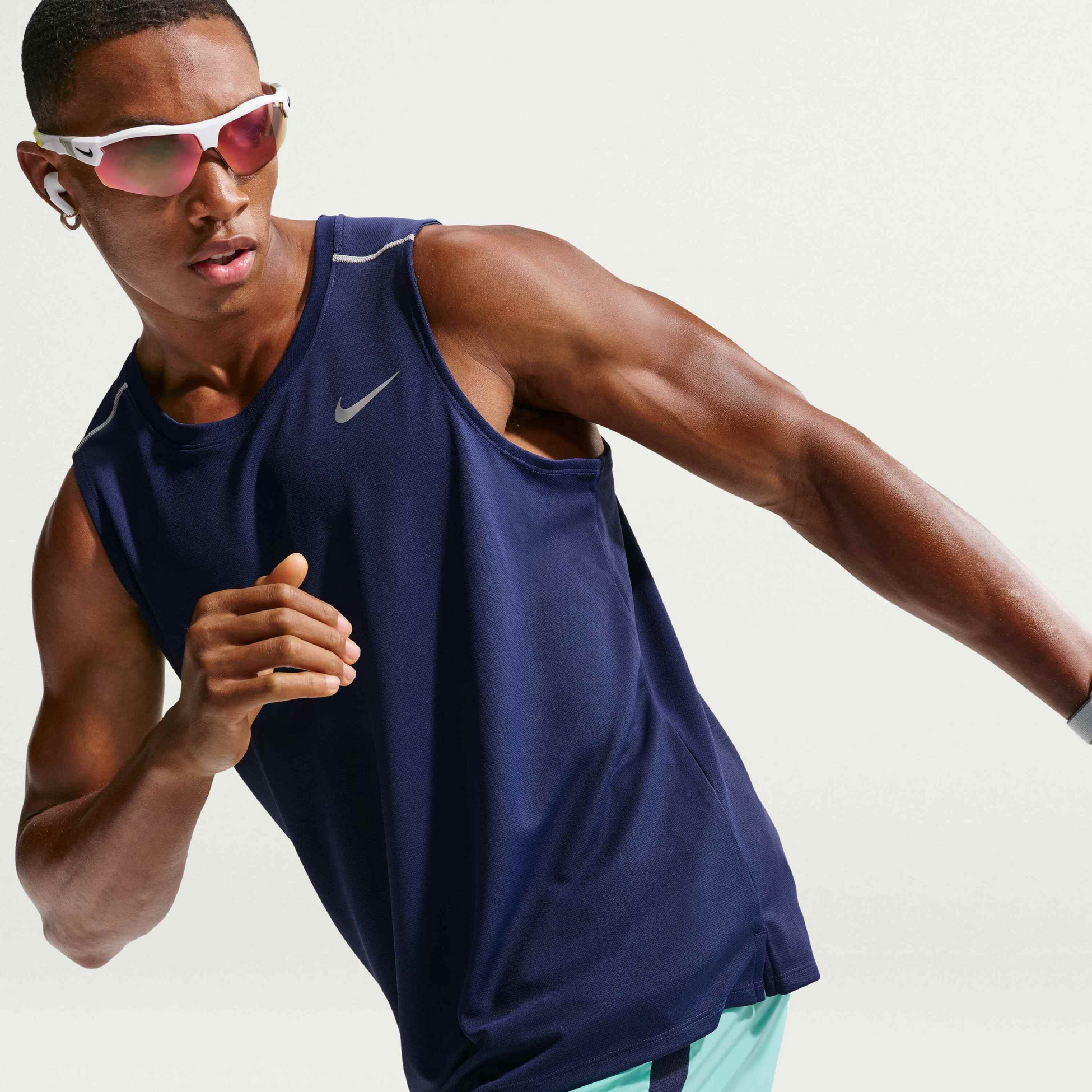 NIKE, Men's Dri-fit Running Tank Top Miler