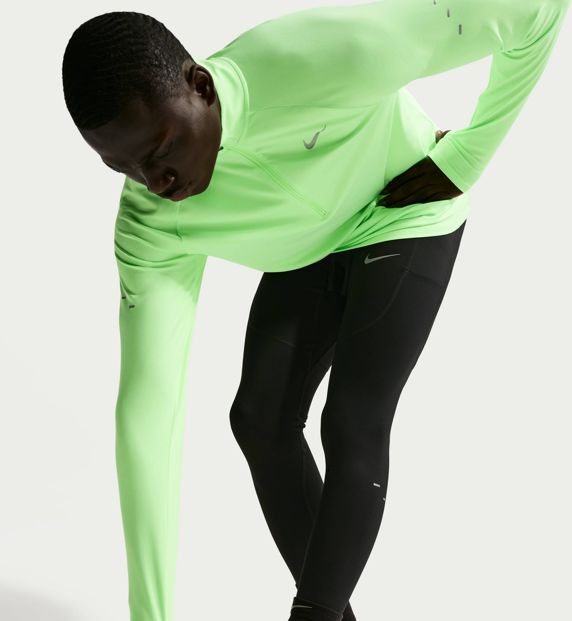 NIKE, Men's Dri-fit Running Tights Stride