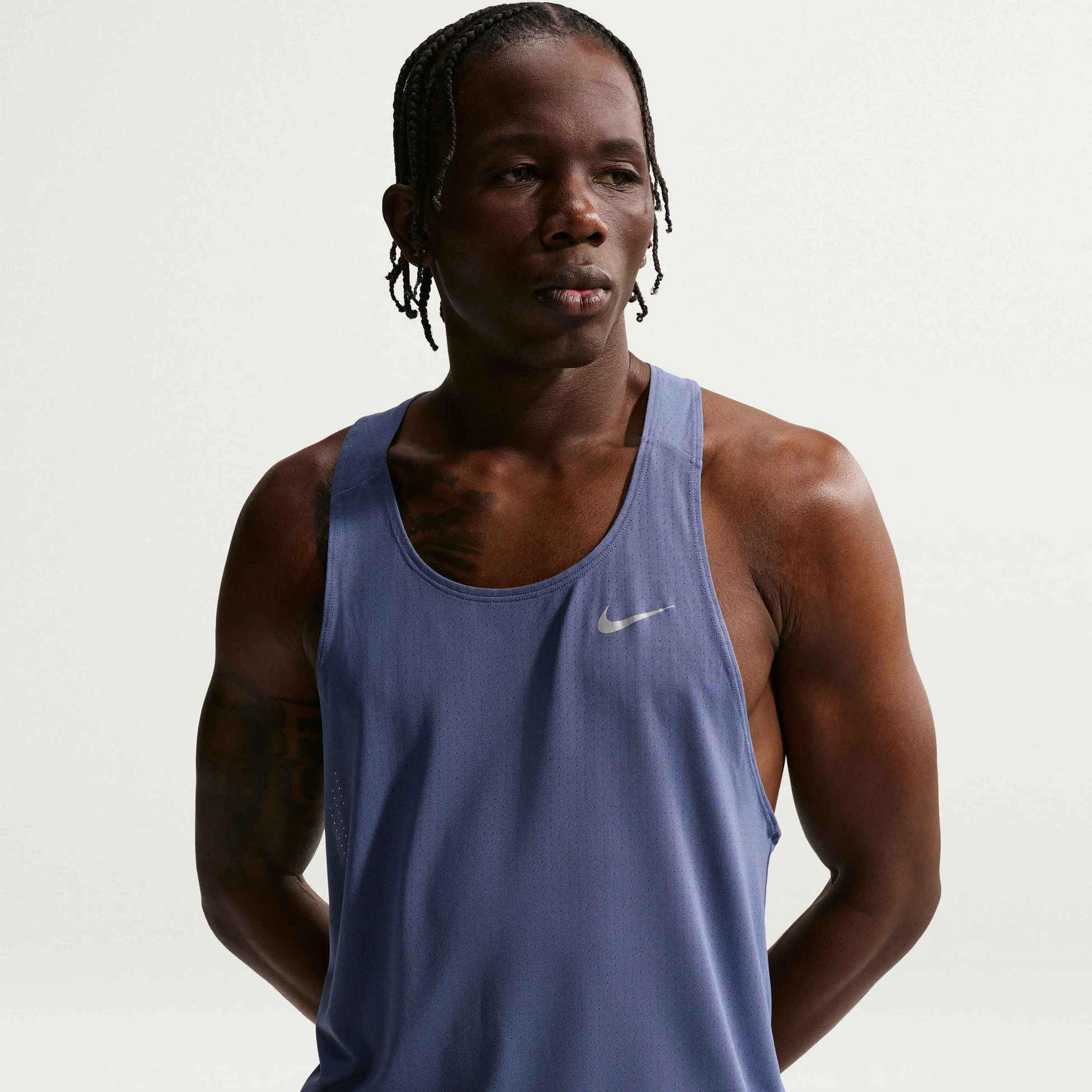 NIKE, Men's Dri-fit Running Vest Fast