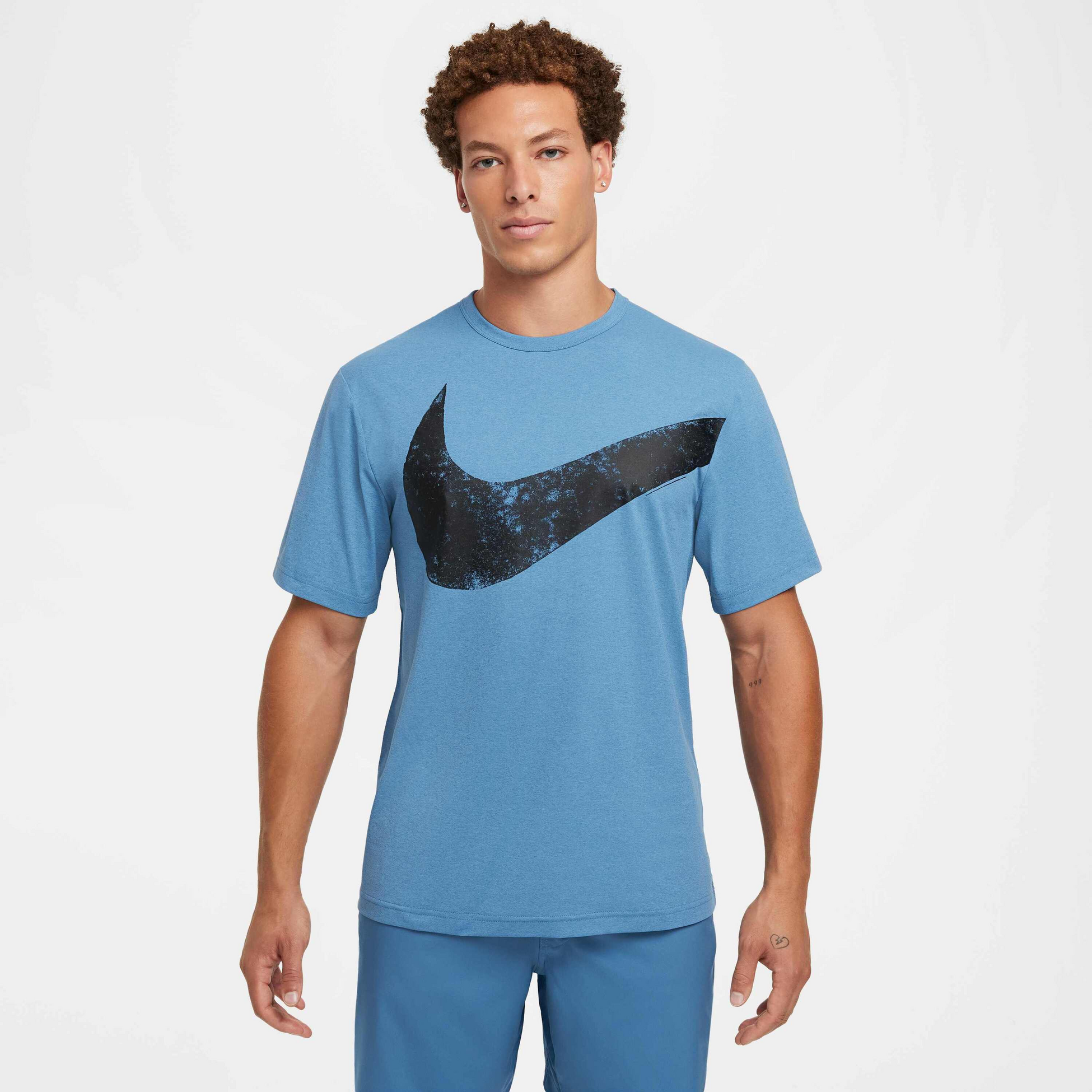 NIKE, Men's Dri-fit Short-sleeve Fitness Top Hyverse Swoosh
