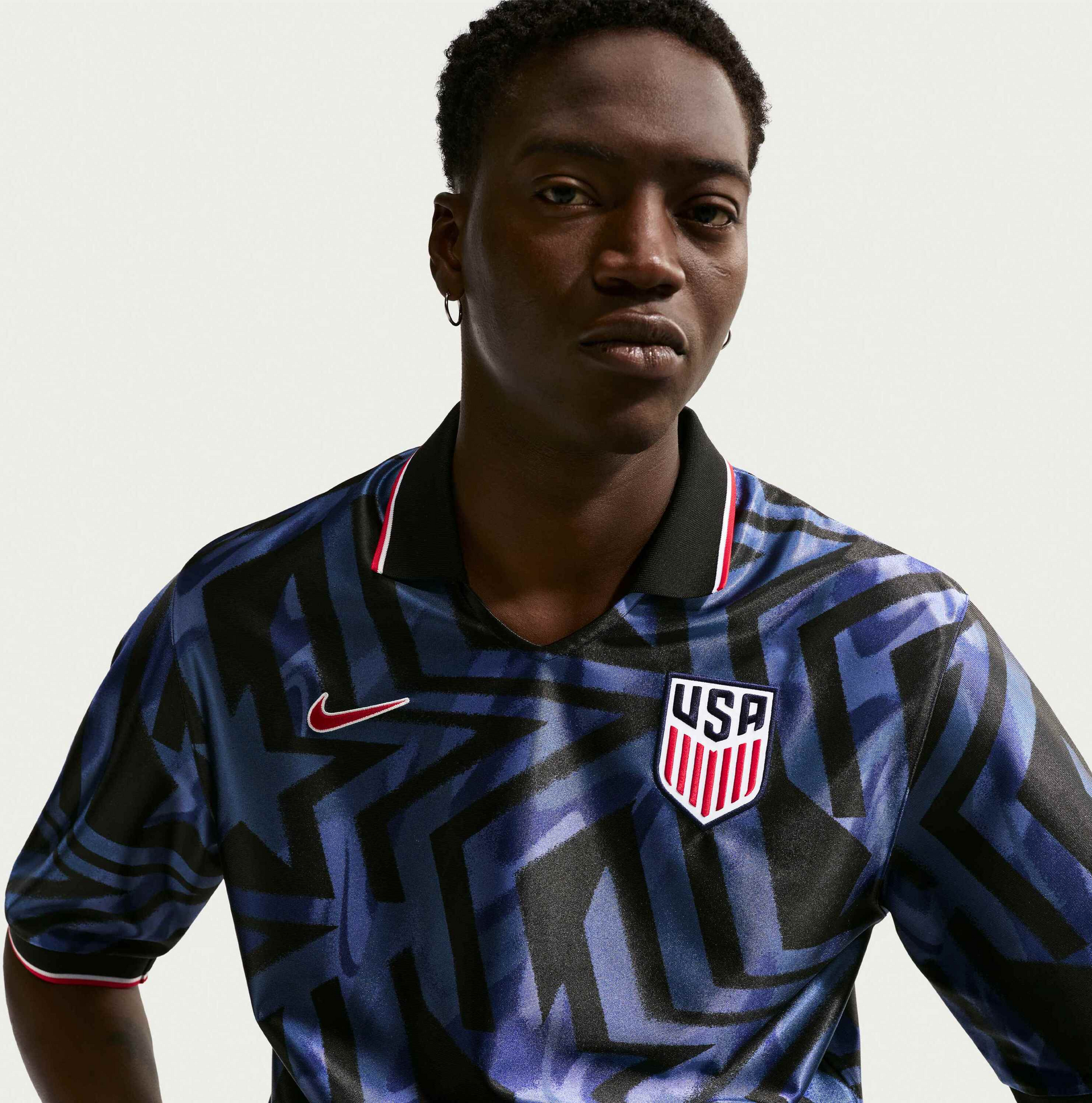 NIKE, Men's Dri-fit Short-sleeve Football Top Usmnt Energy