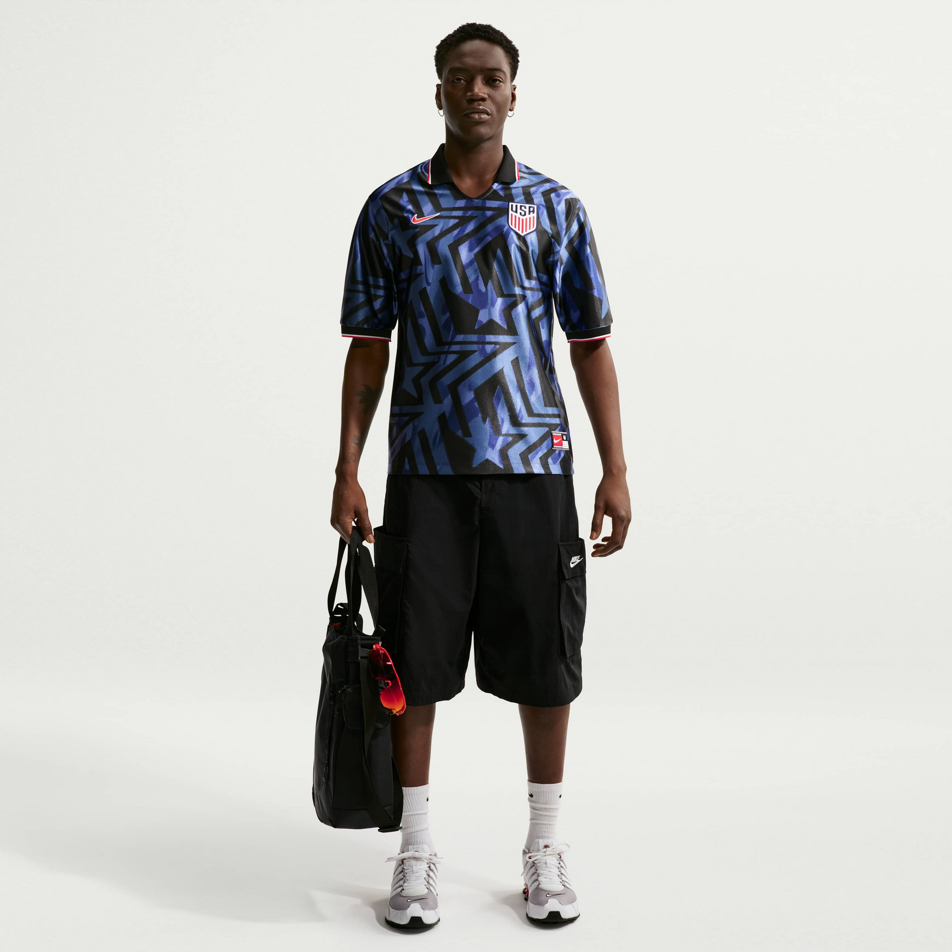 NIKE, Men's Dri-fit Short-sleeve Football Top Usmnt Energy