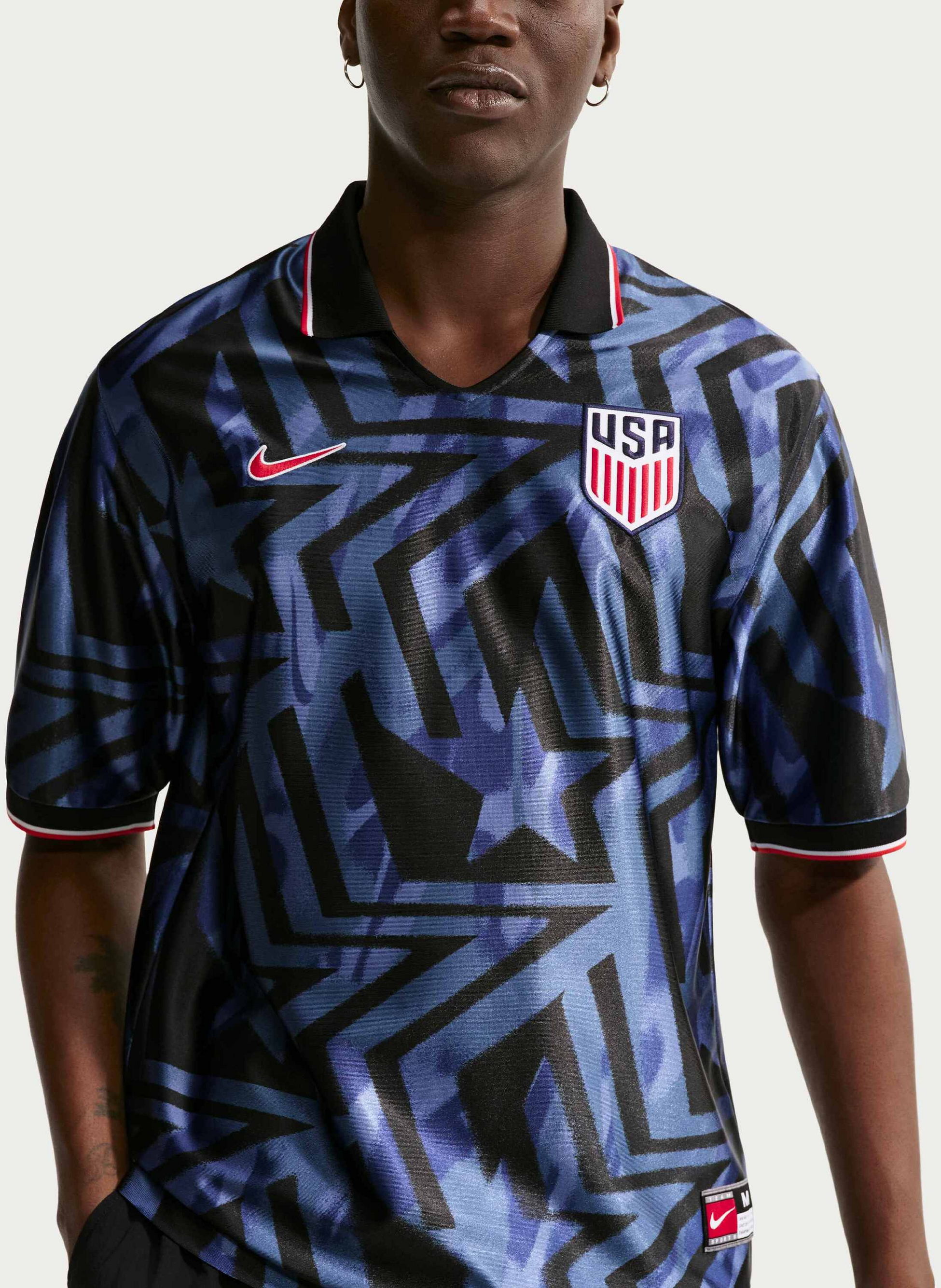 NIKE, Men's Dri-fit Short-sleeve Football Top Usmnt Energy