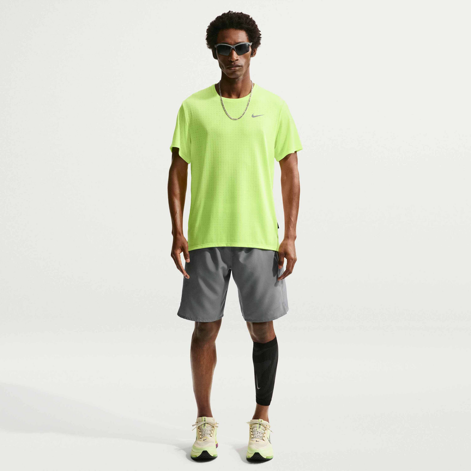 NIKE, Men's Dri-fit Short-sleeve Running Top Miler Breathe