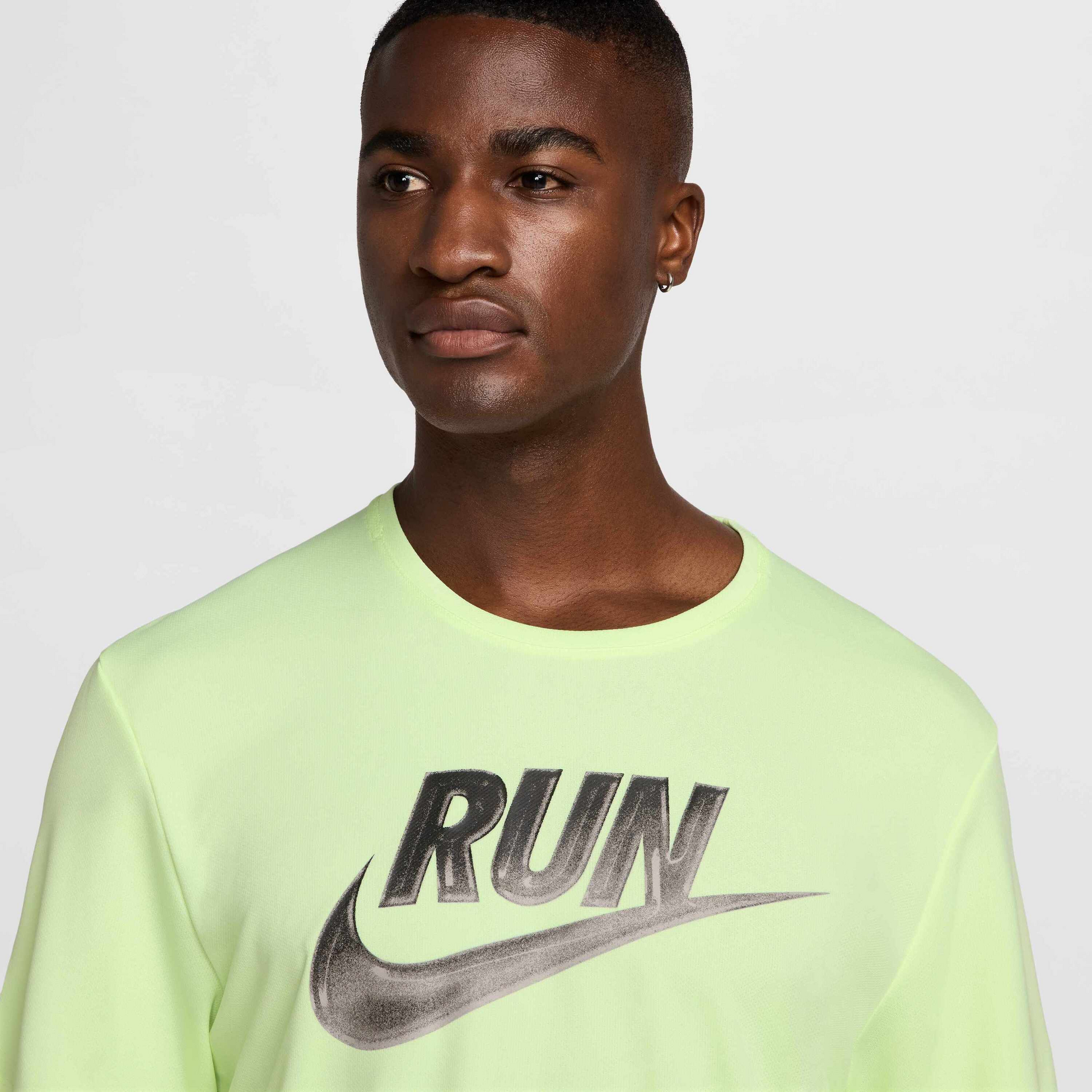 NIKE, Men's Dri-fit Short-sleeve Running Top Miler Run Energy