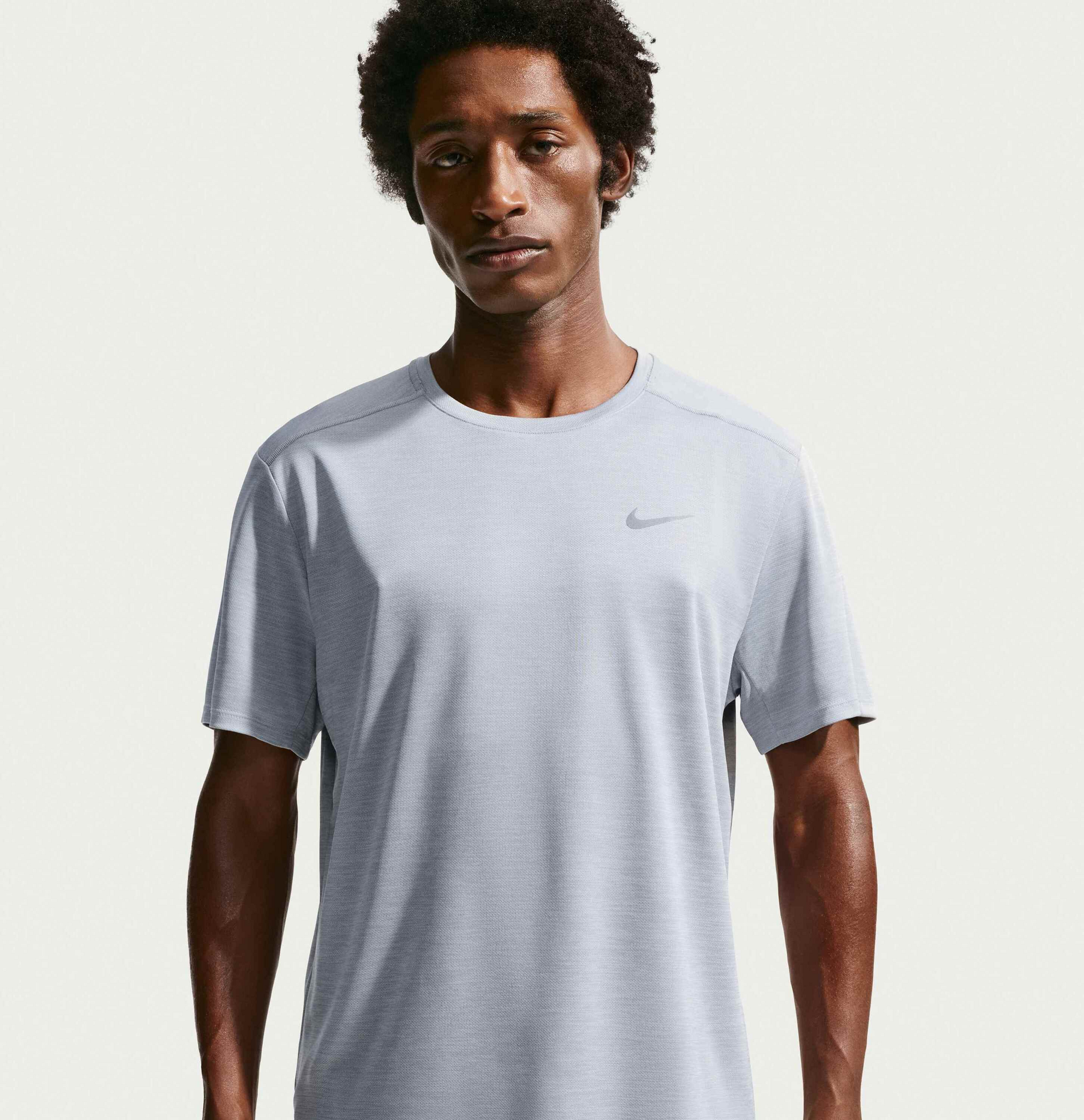 NIKE, Men's Dri-fit Short-sleeve Running Top Miler