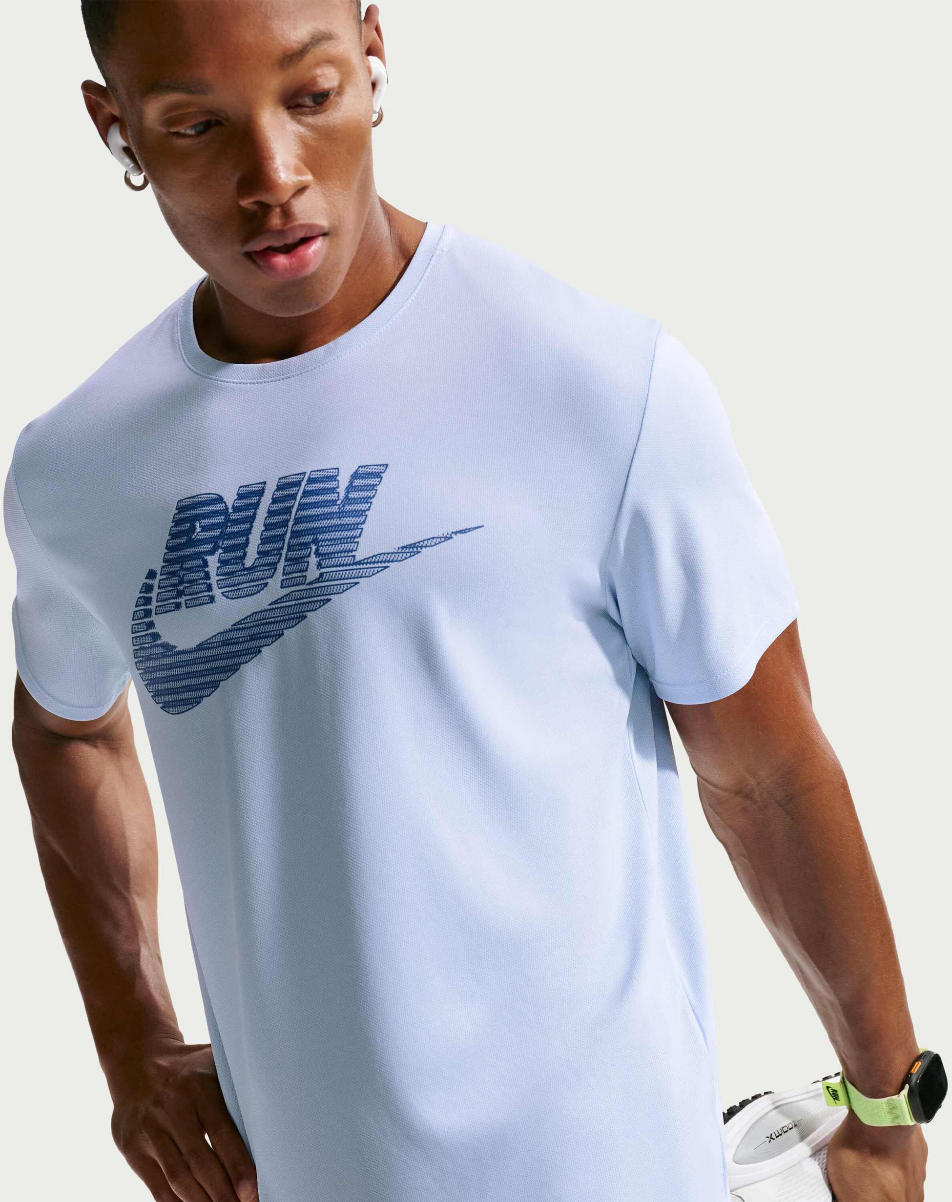 NIKE, Men's Dri-fit Short-sleeve Running Top Miler