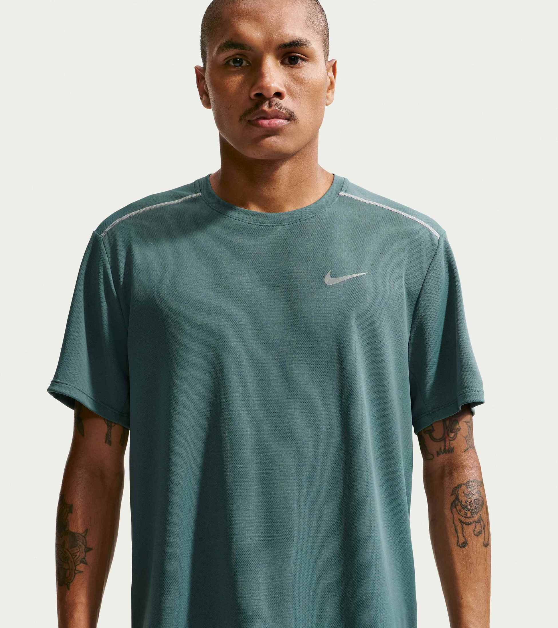 NIKE, Men's Dri-fit Short-sleeve Running Top Miler