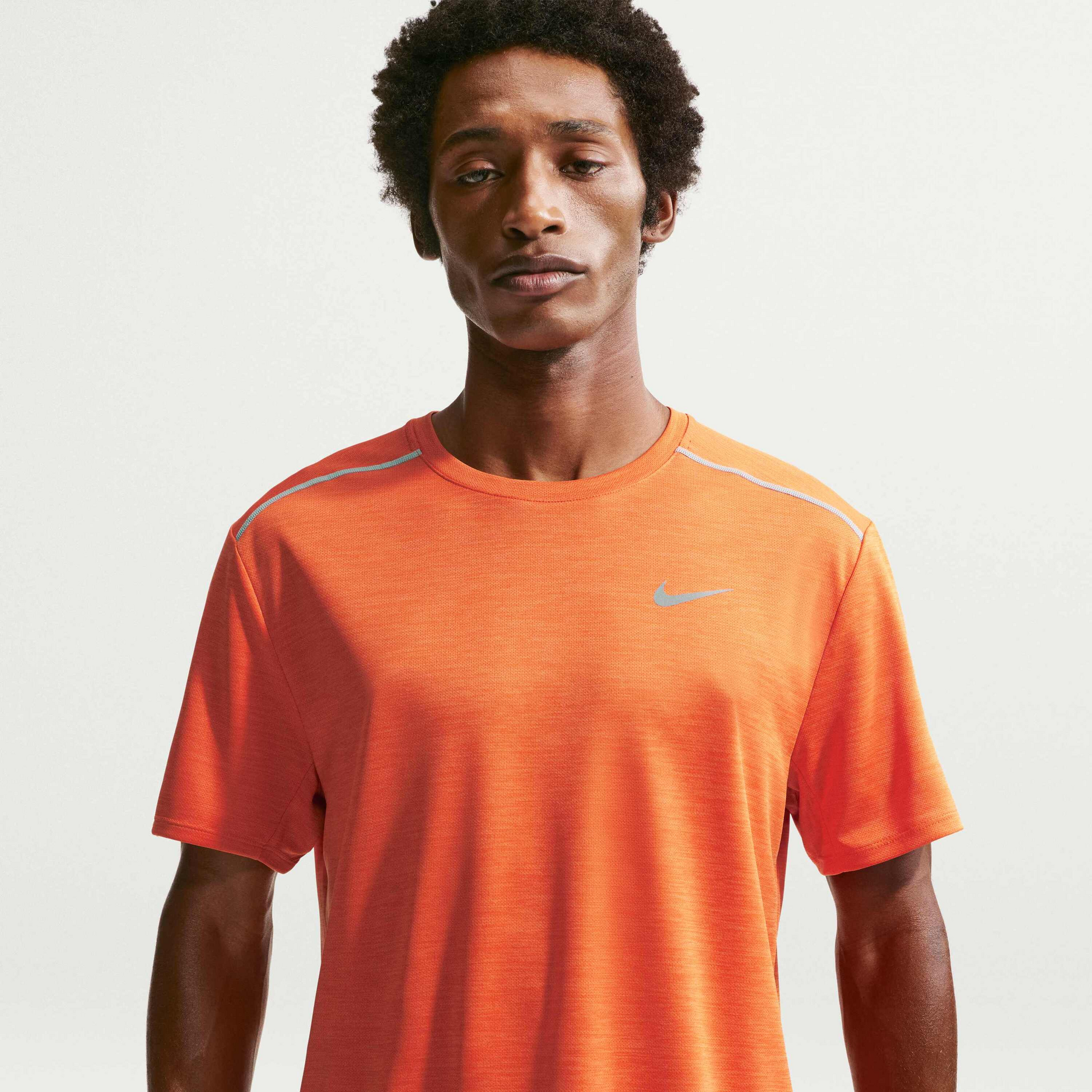 NIKE, Men's Dri-fit Short-sleeve Running Top Miler