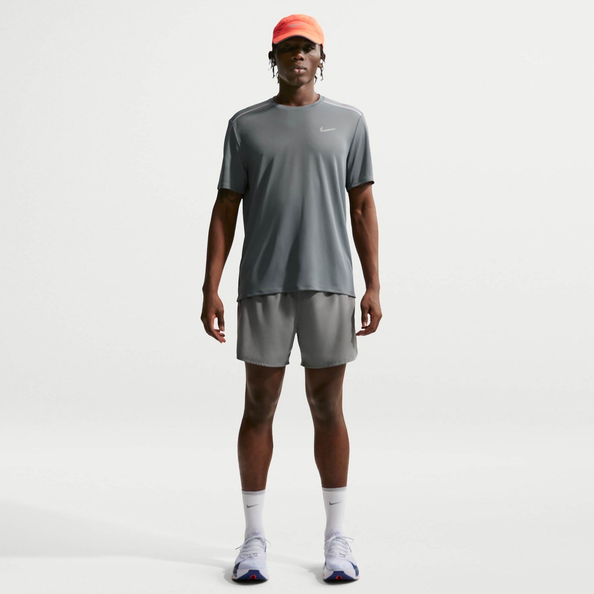 NIKE, Men's Dri-fit Short-sleeve Running Top Miler