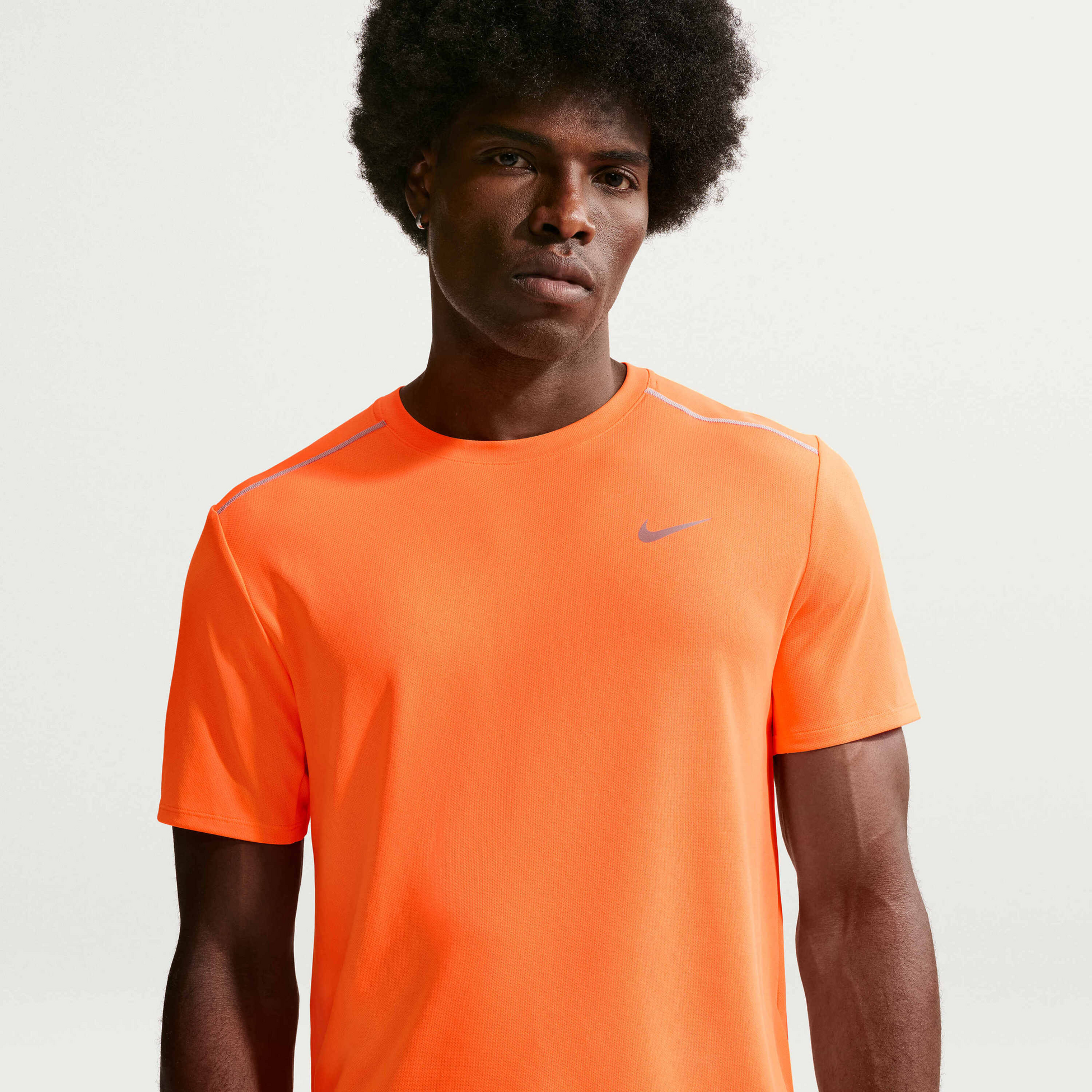NIKE, Men's Dri-fit Short-sleeve Running Top Miler