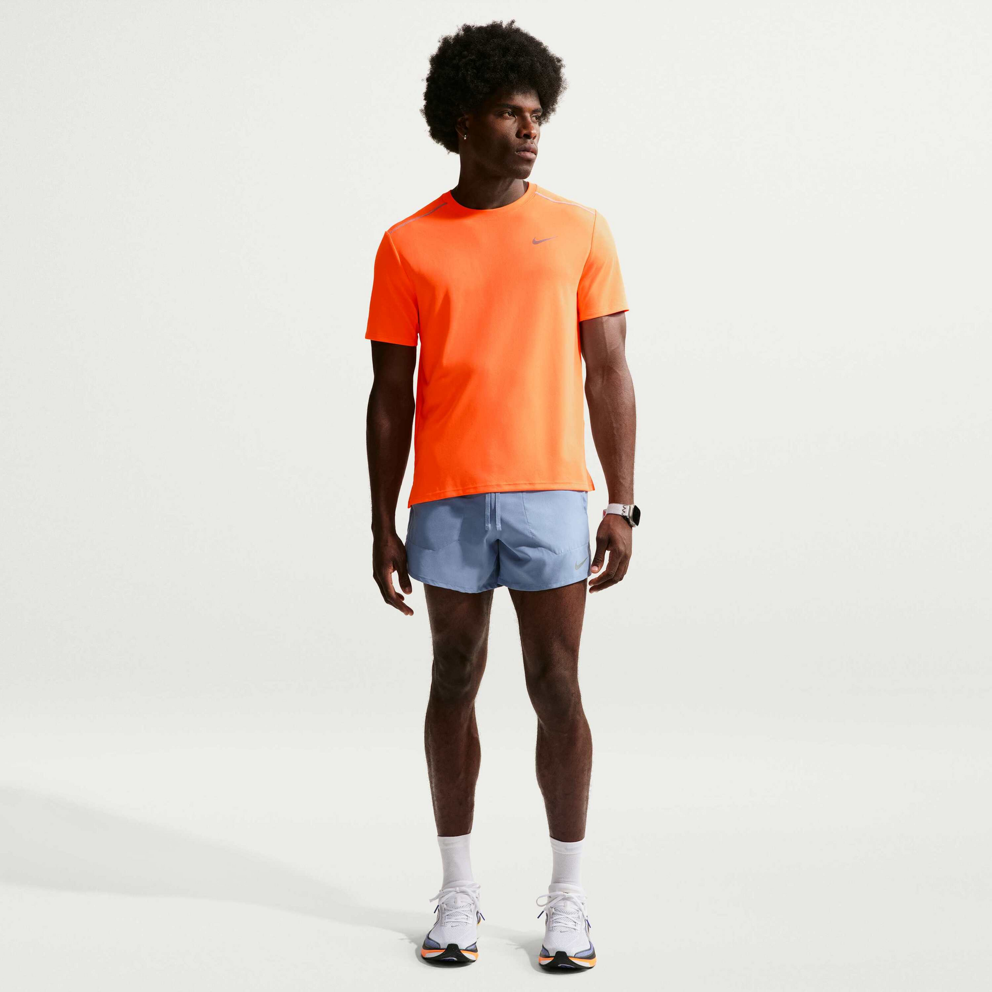 NIKE, Men's Dri-fit Short-sleeve Running Top Miler