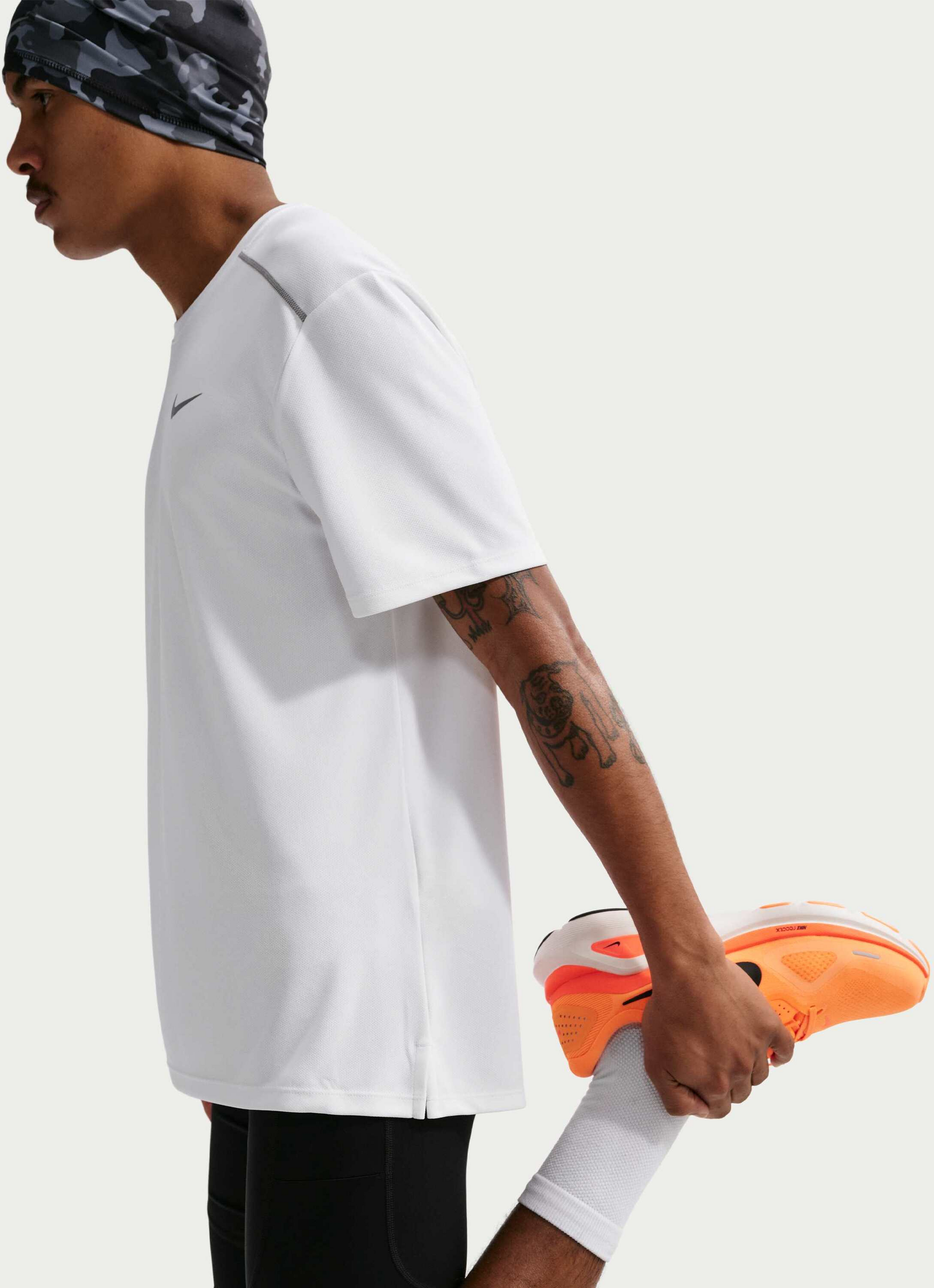 NIKE, Men's Dri-fit Short-sleeve Running Top Miler