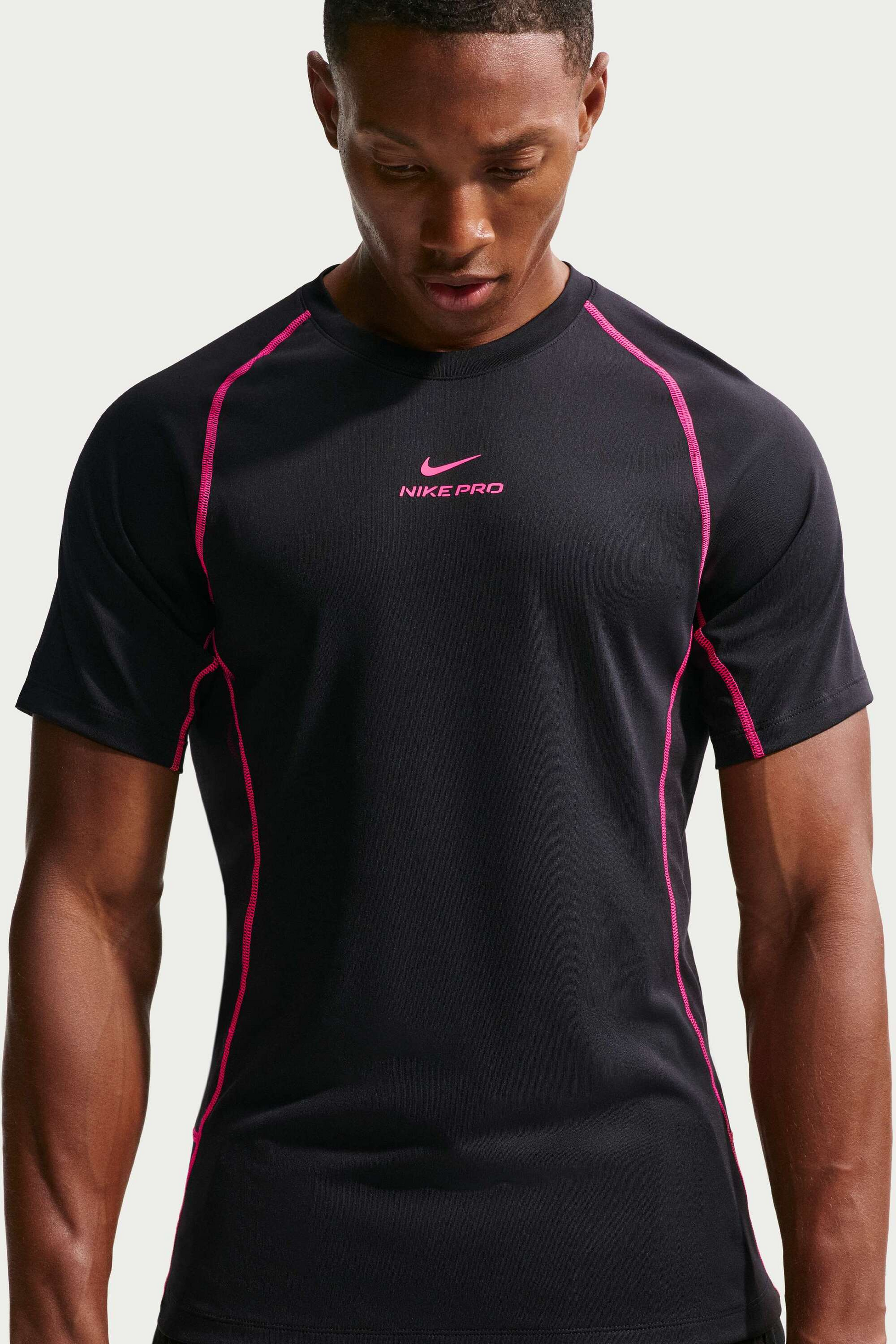 NIKE, Men's Dri-fit Short-sleeve Top Pro Training