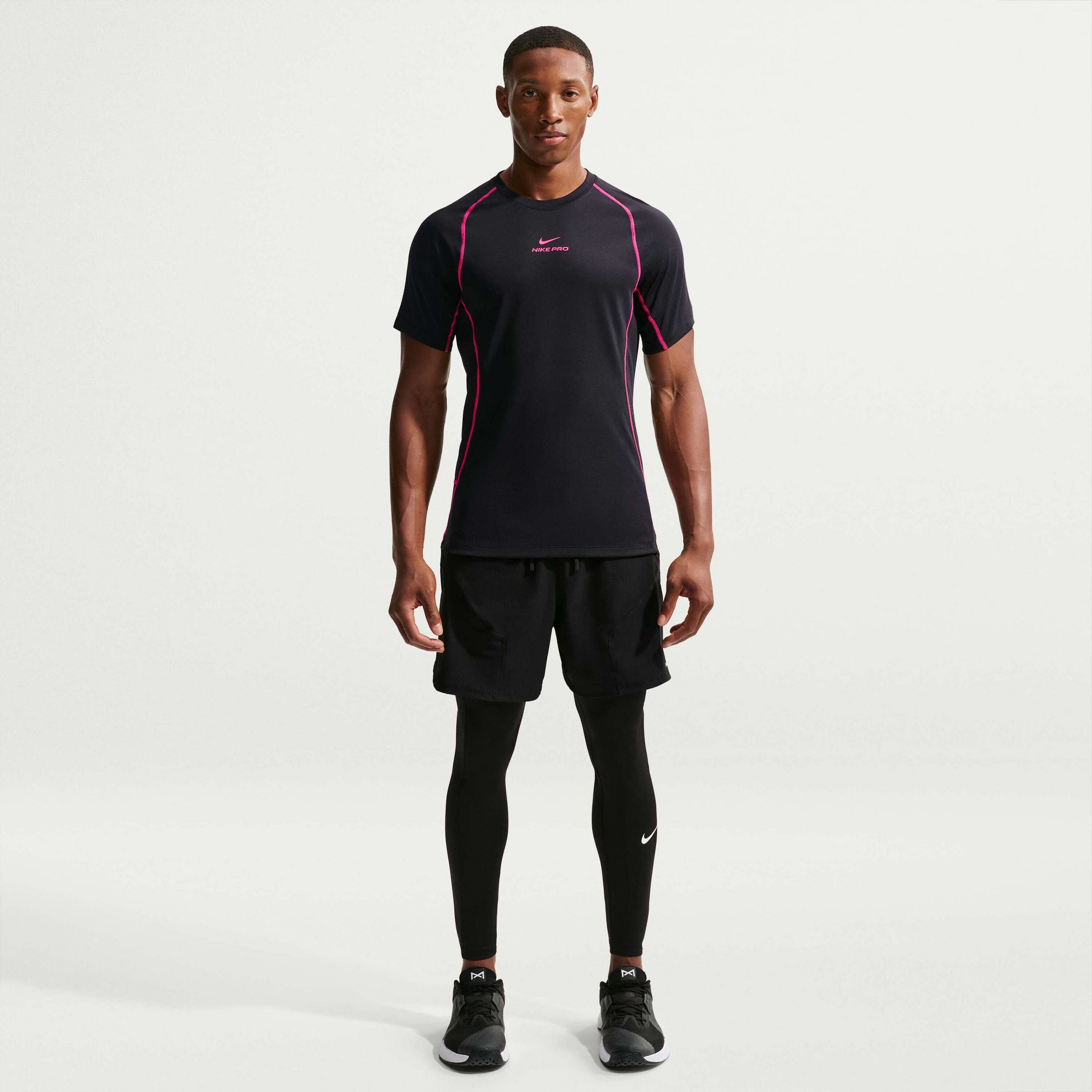 NIKE, Men's Dri-fit Short-sleeve Top Pro Training