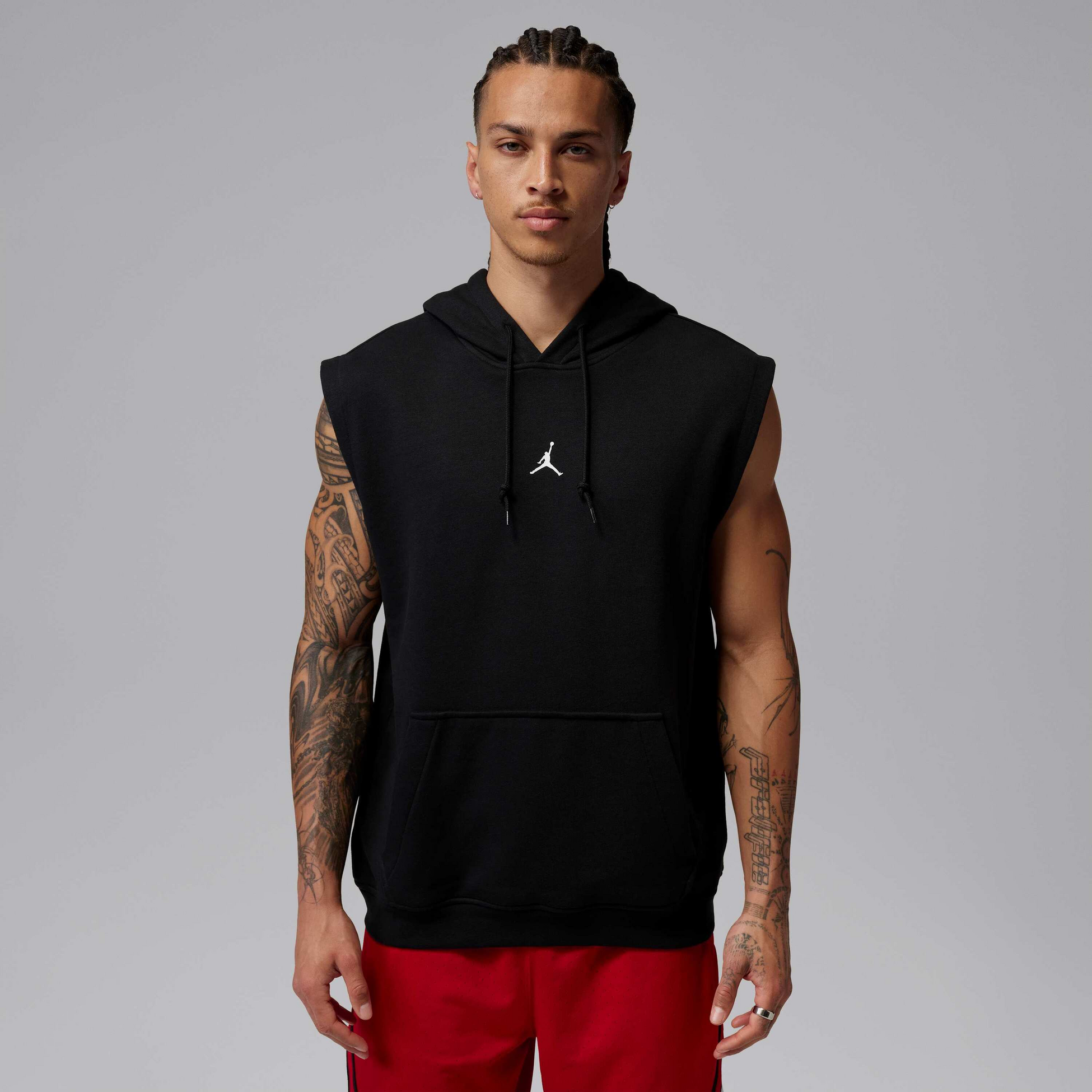 JORDAN, Men's Dri-fit Sleeveless Pullover Hoodie Jordan Sport Crossover