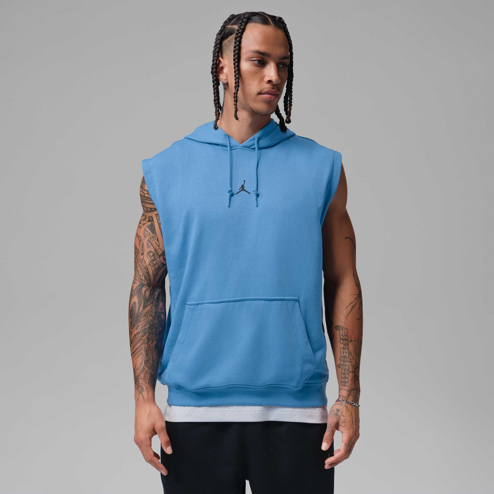 JORDAN, Men's Dri-fit Sleeveless Pullover Hoodie Jordan Sport Crossover