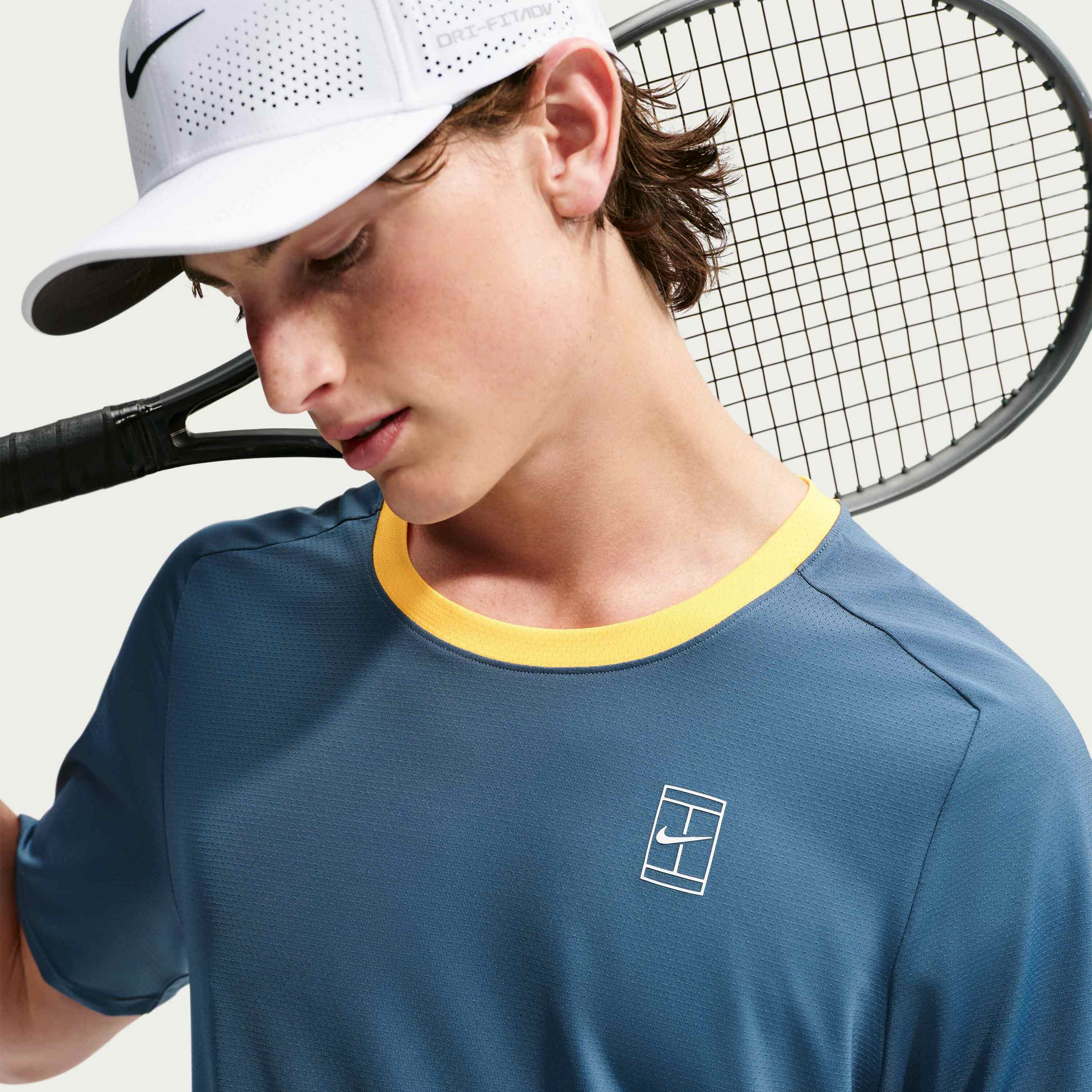 NIKE, Men's Dri-fit Tennis Top Nikecourt Advantage