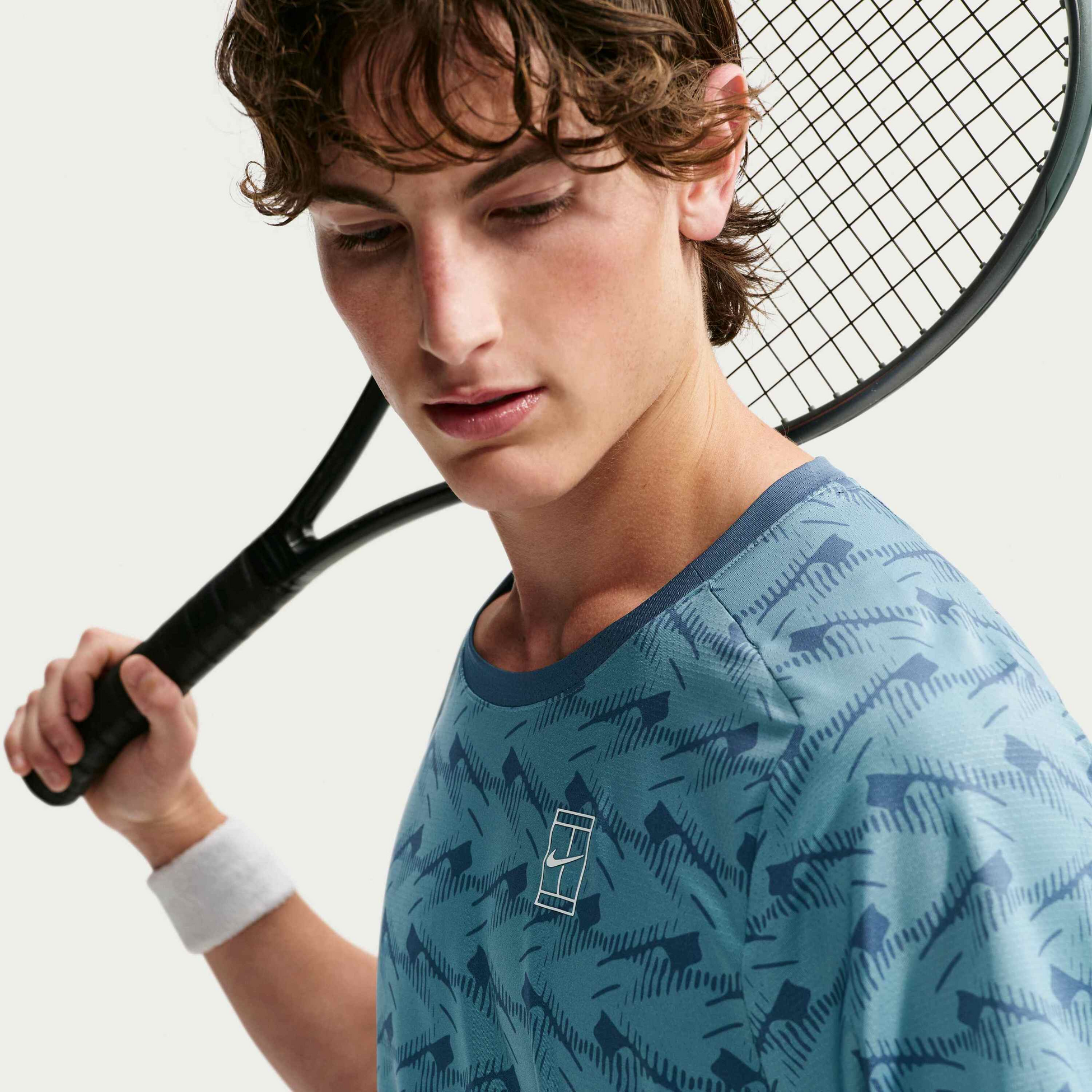 NIKE, Men's Dri-fit Tennis Top Nikecourt Advantage