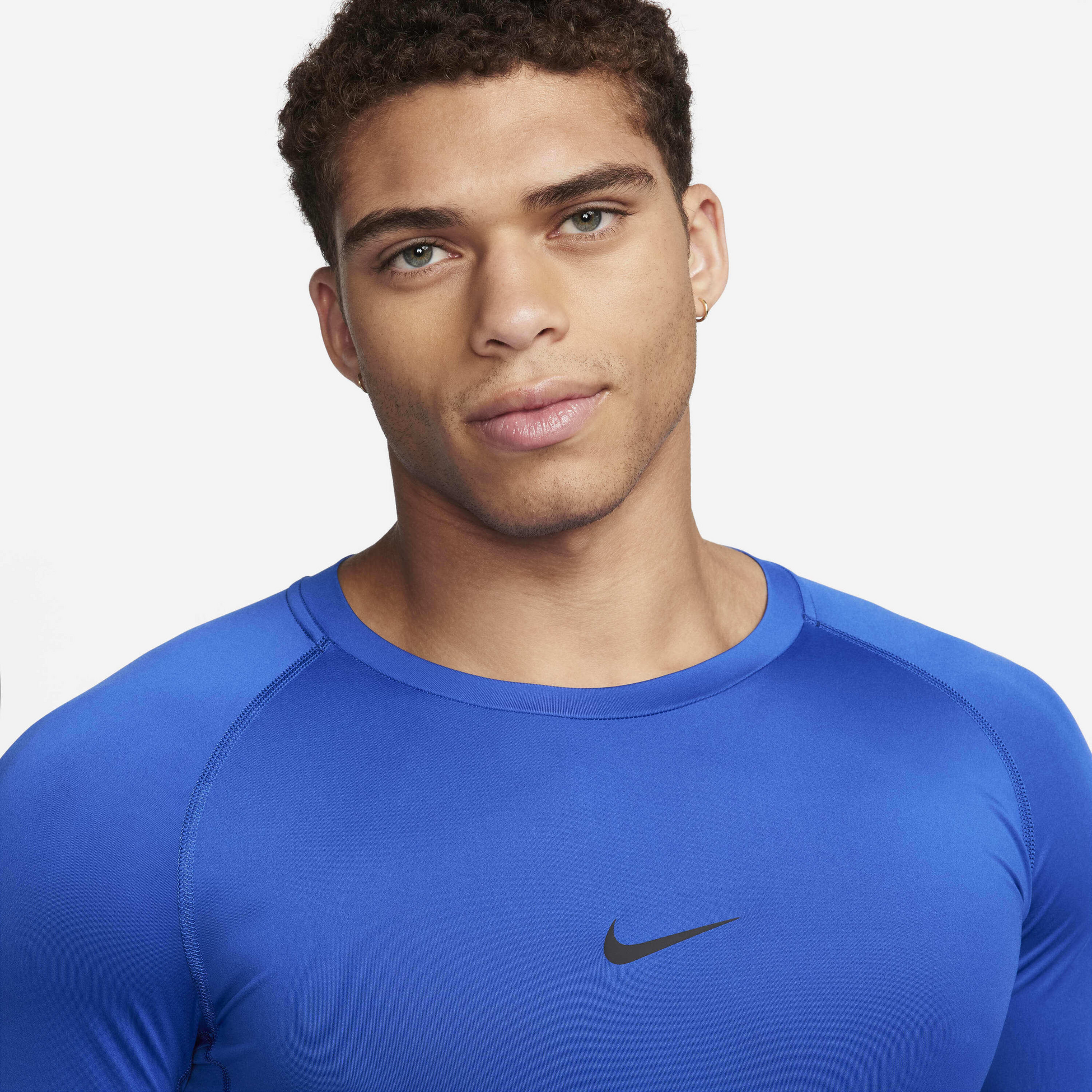 NIKE, Men's Dri-fit Tight Long-sleeve Fitness Top Pro