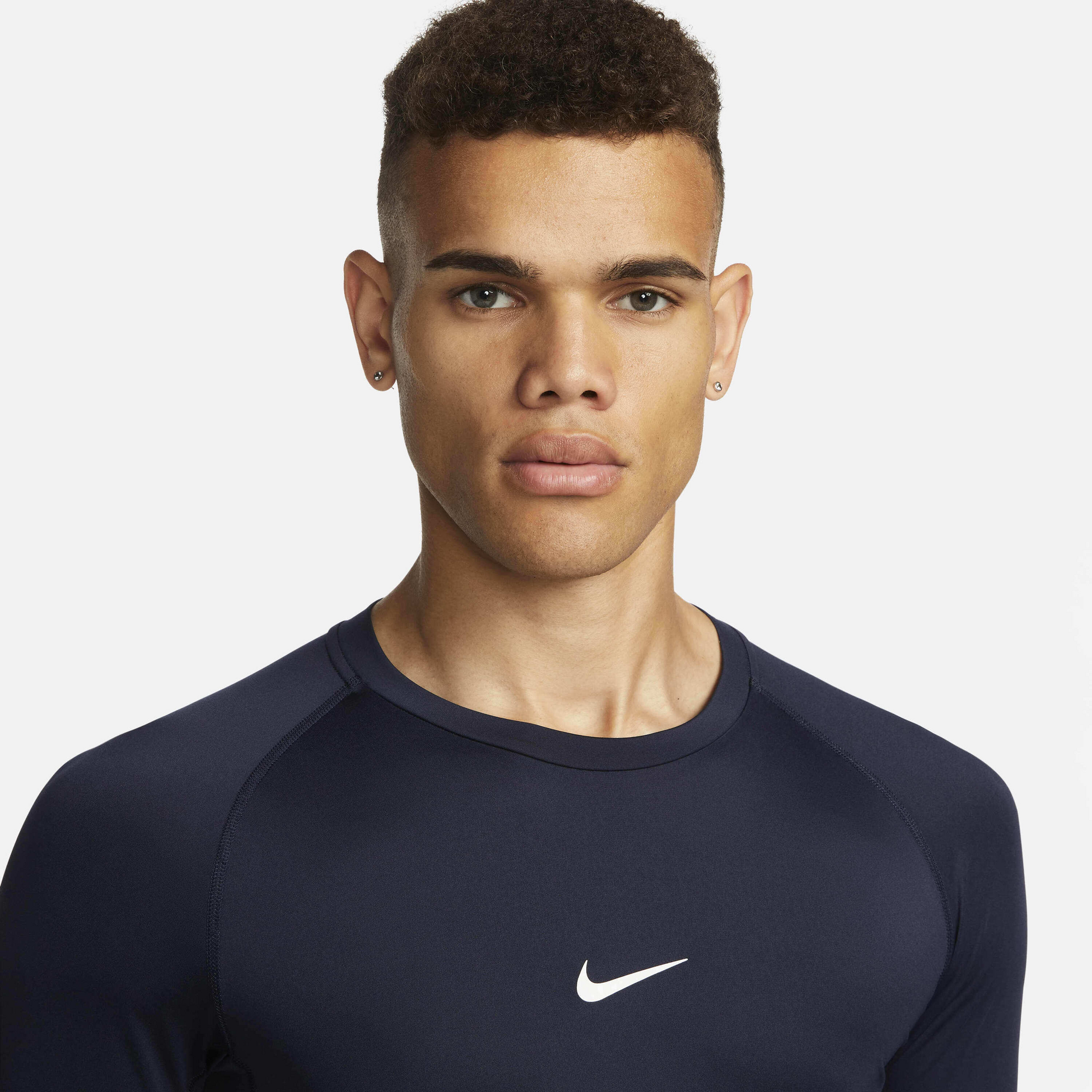 NIKE, Men's Dri-fit Tight Long-sleeve Fitness Top Pro