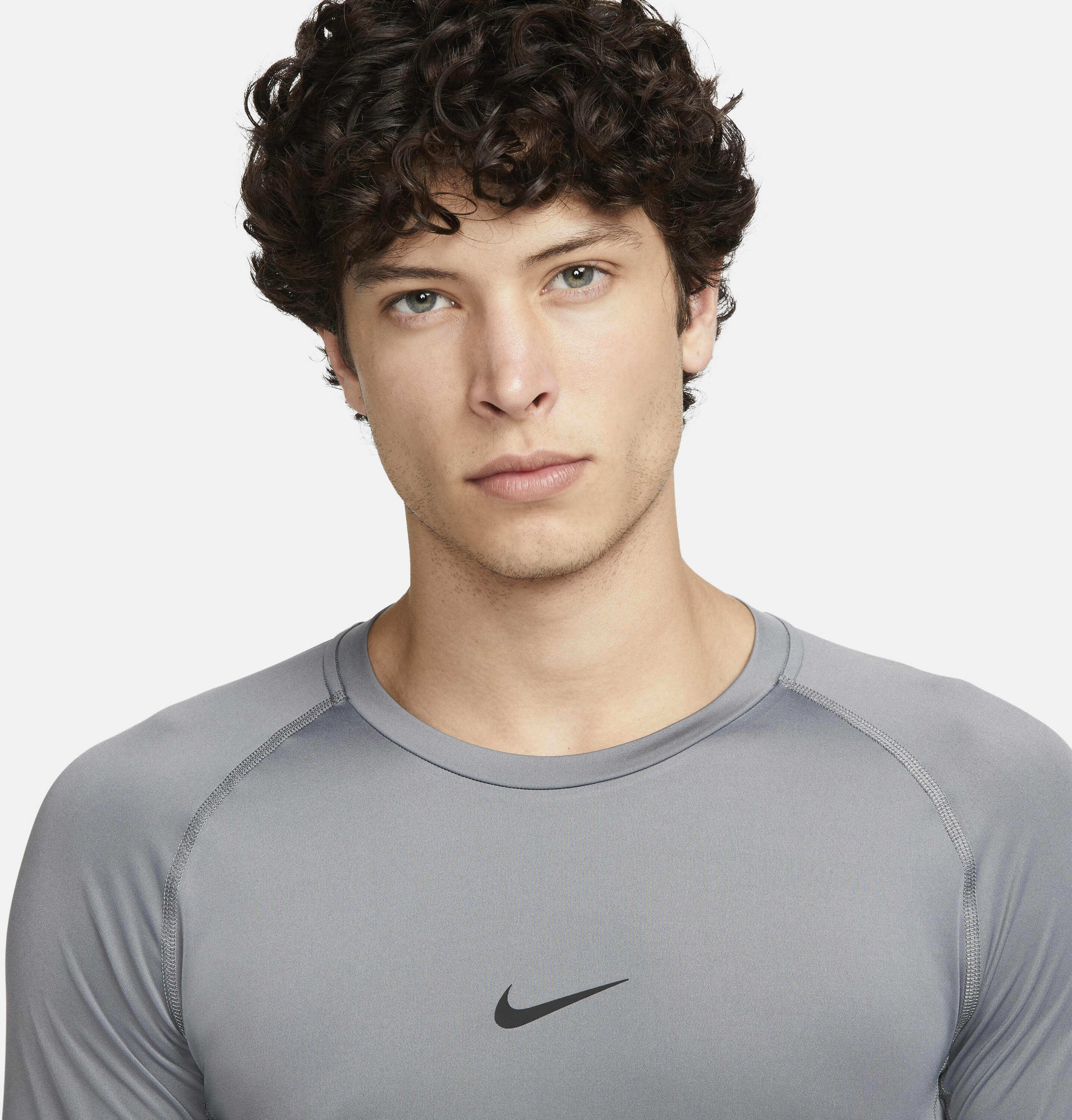 NIKE, Men's Dri-fit Tight Long-sleeve Fitness Top Pro