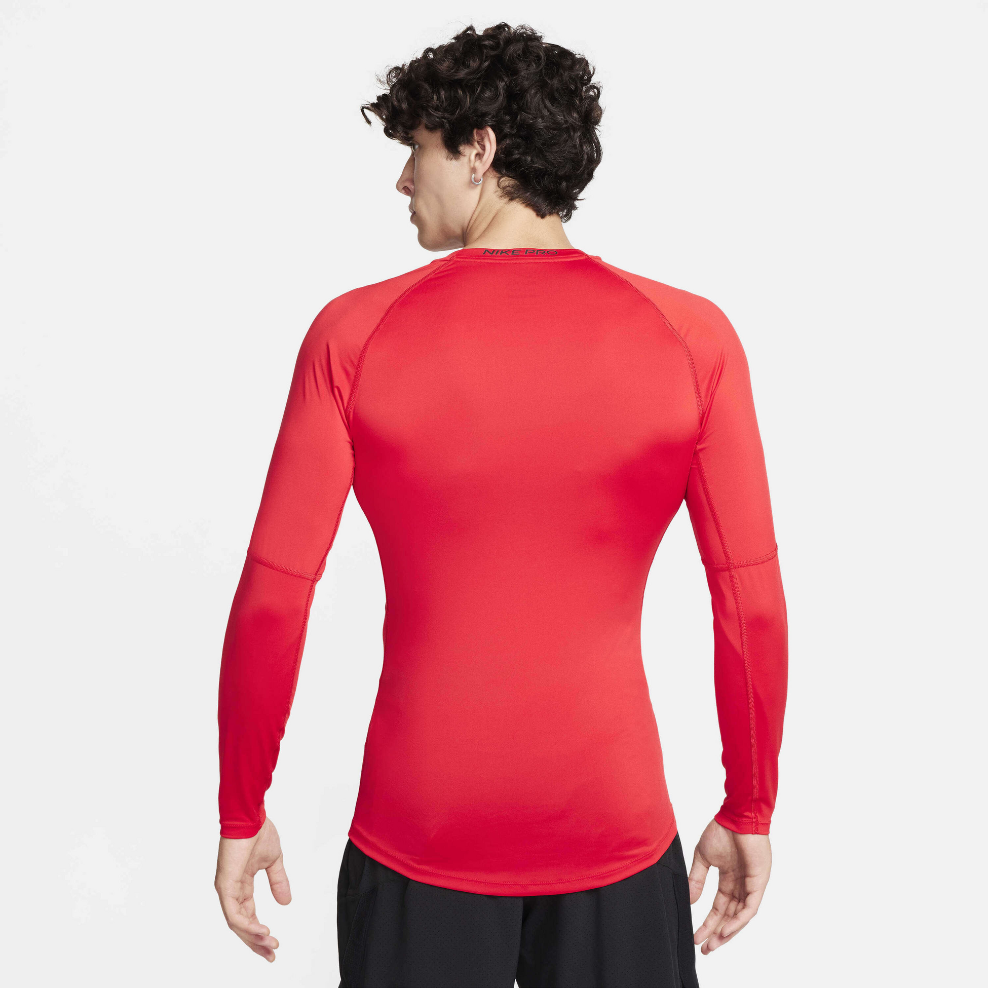 NIKE, Men's Dri-fit Tight Long-sleeve Fitness Top Pro