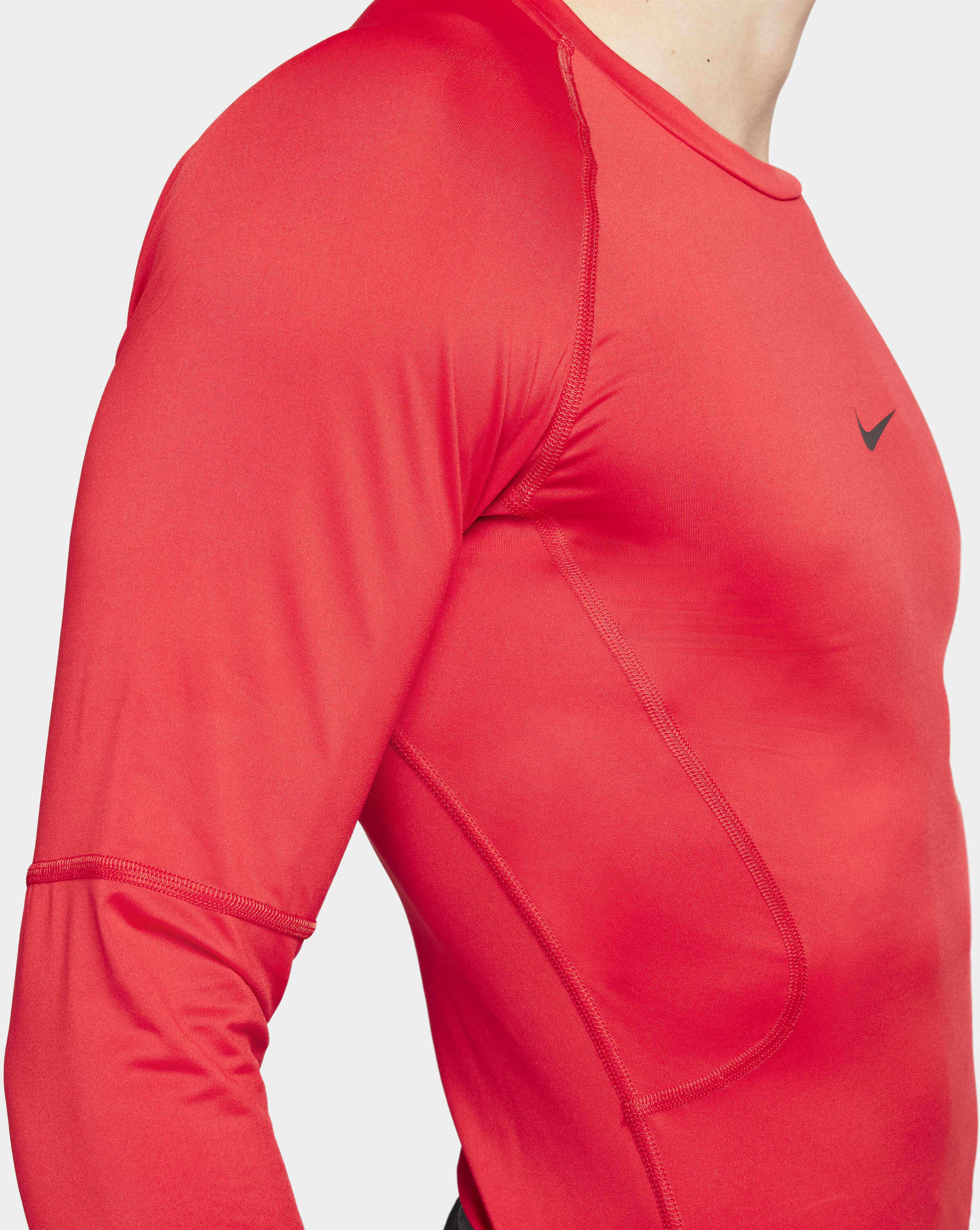 NIKE, Men's Dri-fit Tight Long-sleeve Fitness Top Pro