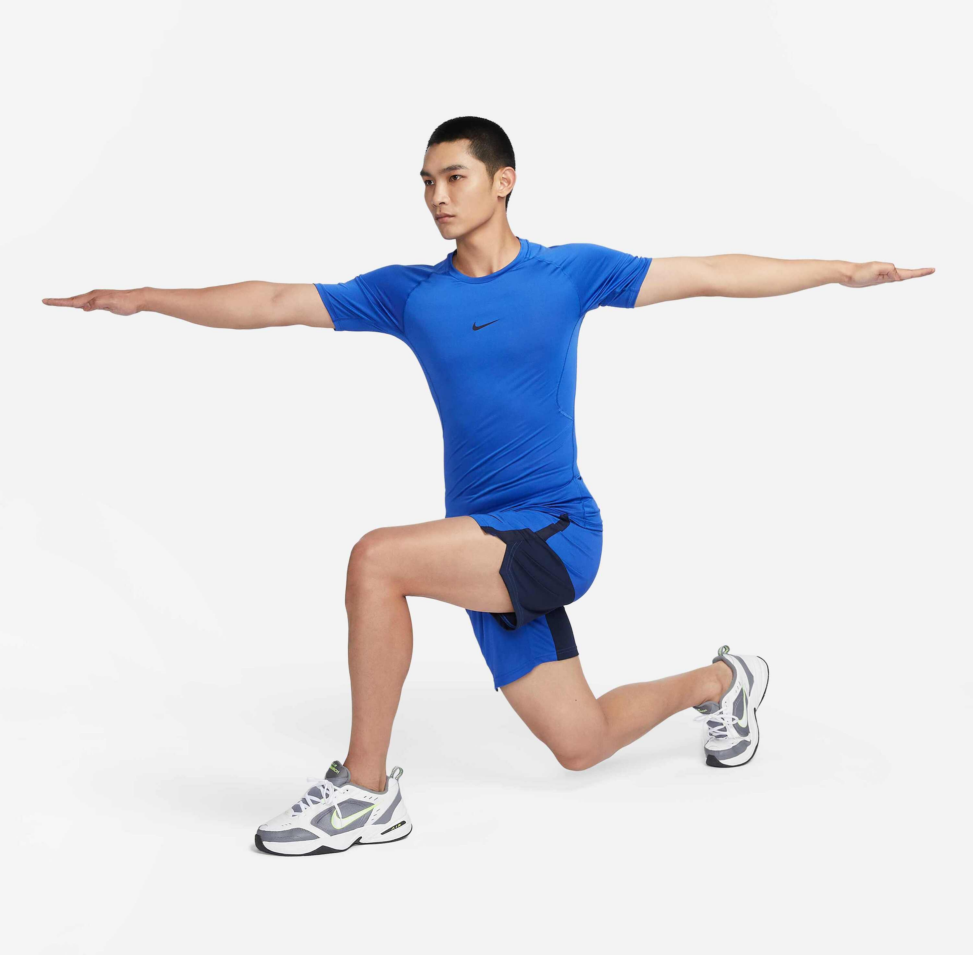 NIKE, Men's Dri-fit Tight Short-sleeve Fitness Top Pro